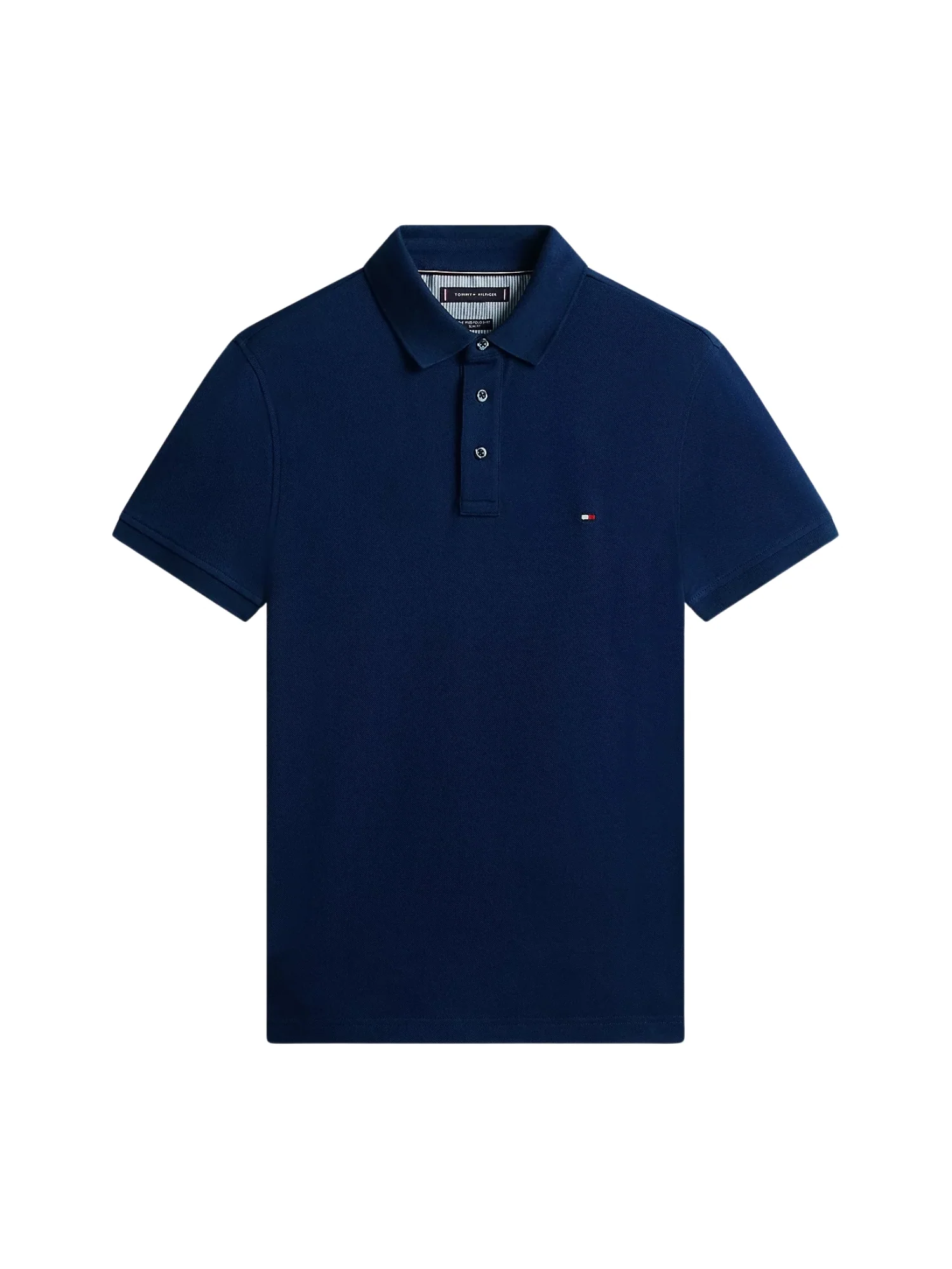 Maglia polo con maniche corte Tommy Hilfiger modello 1985 slim blu - Image 3