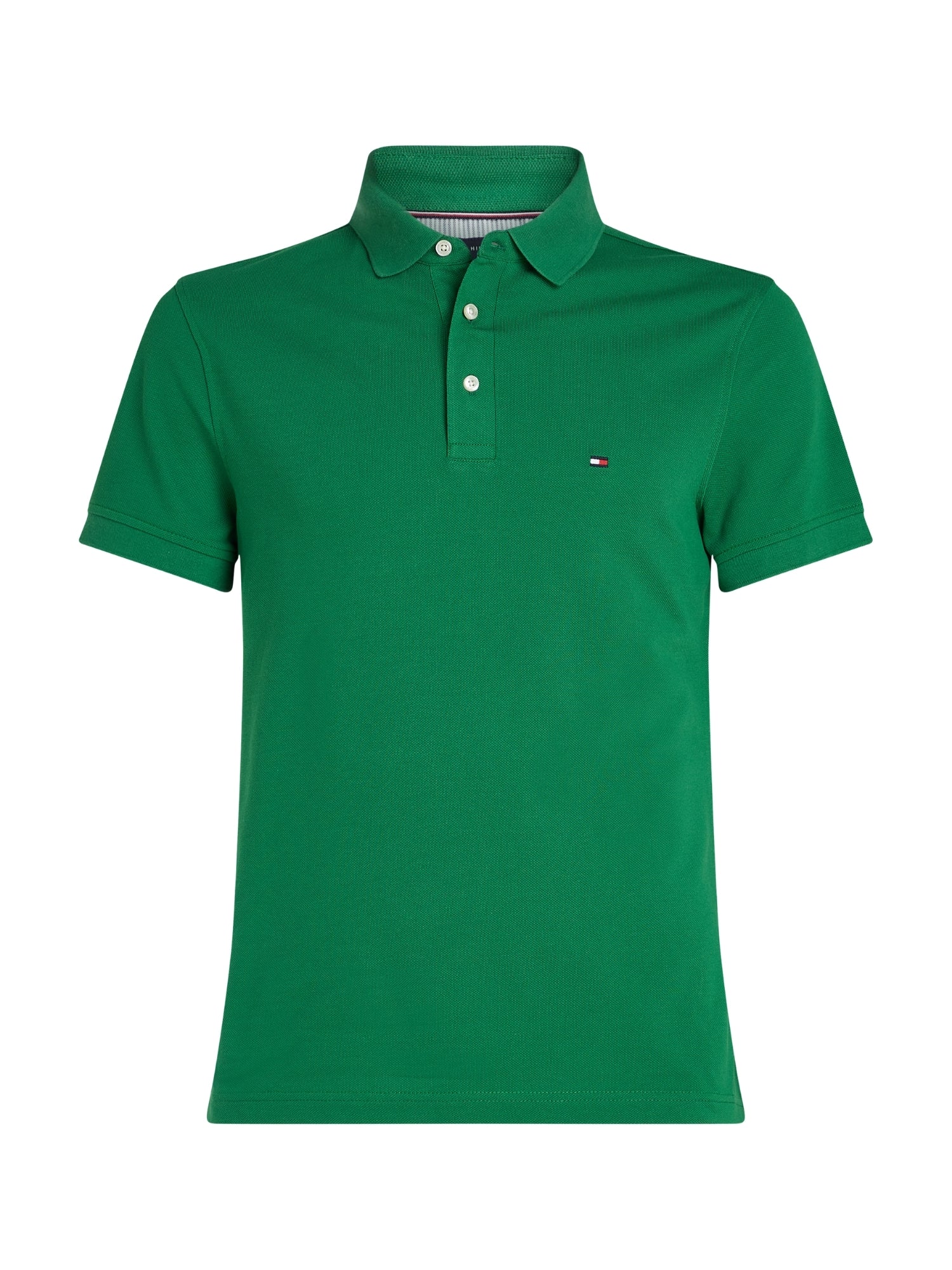 Maglia polo con maniche corte Tommy Hilfiger modello 1985 slim verde - Image 3