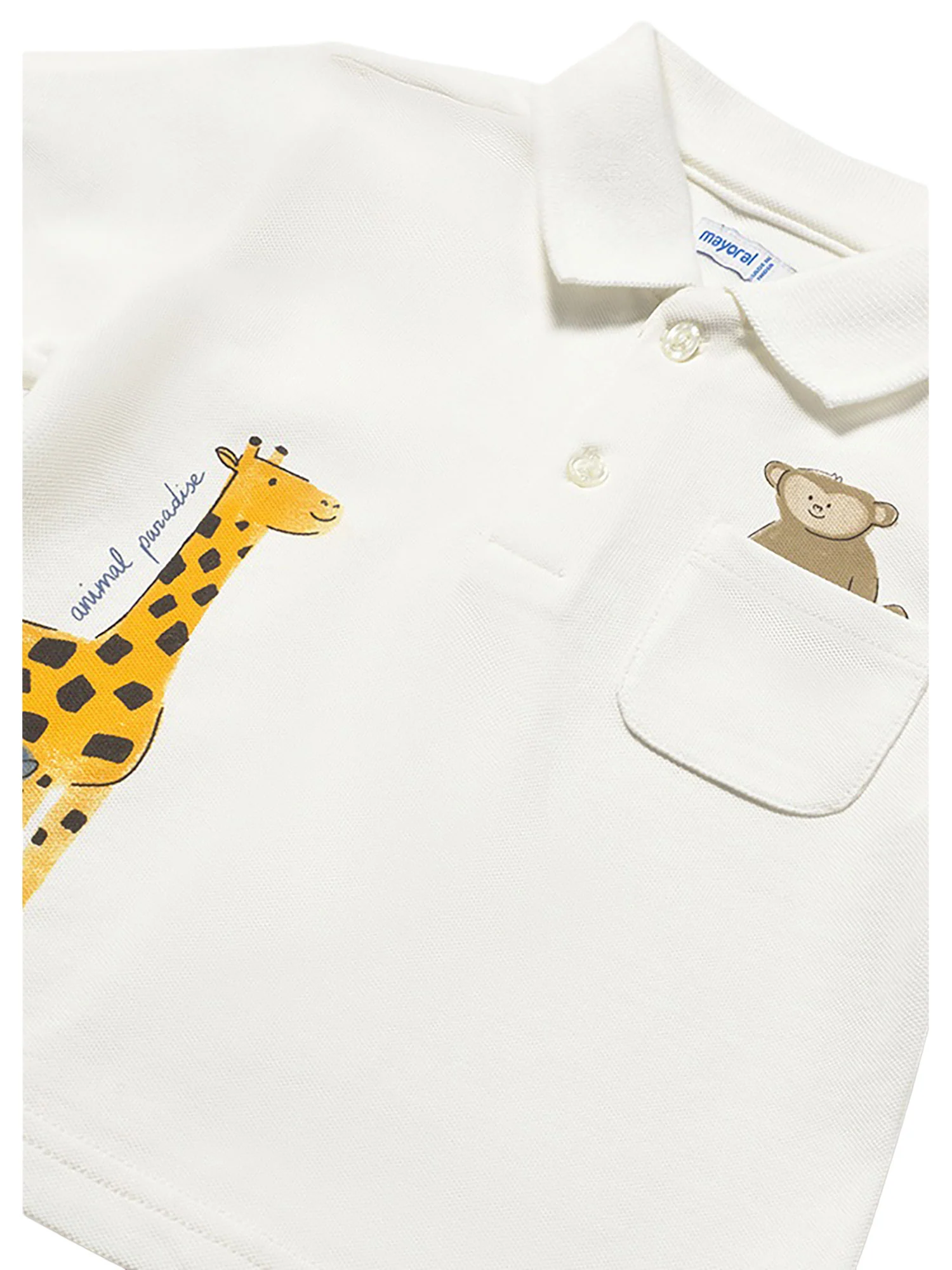 Polo Mayoral Bambino animals panna - Image 6