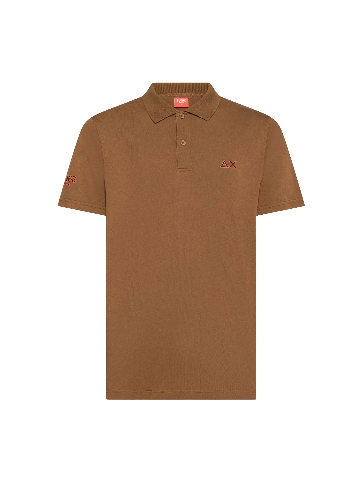 Polo Sun 68 uomo manica corta Beach jersey volpe