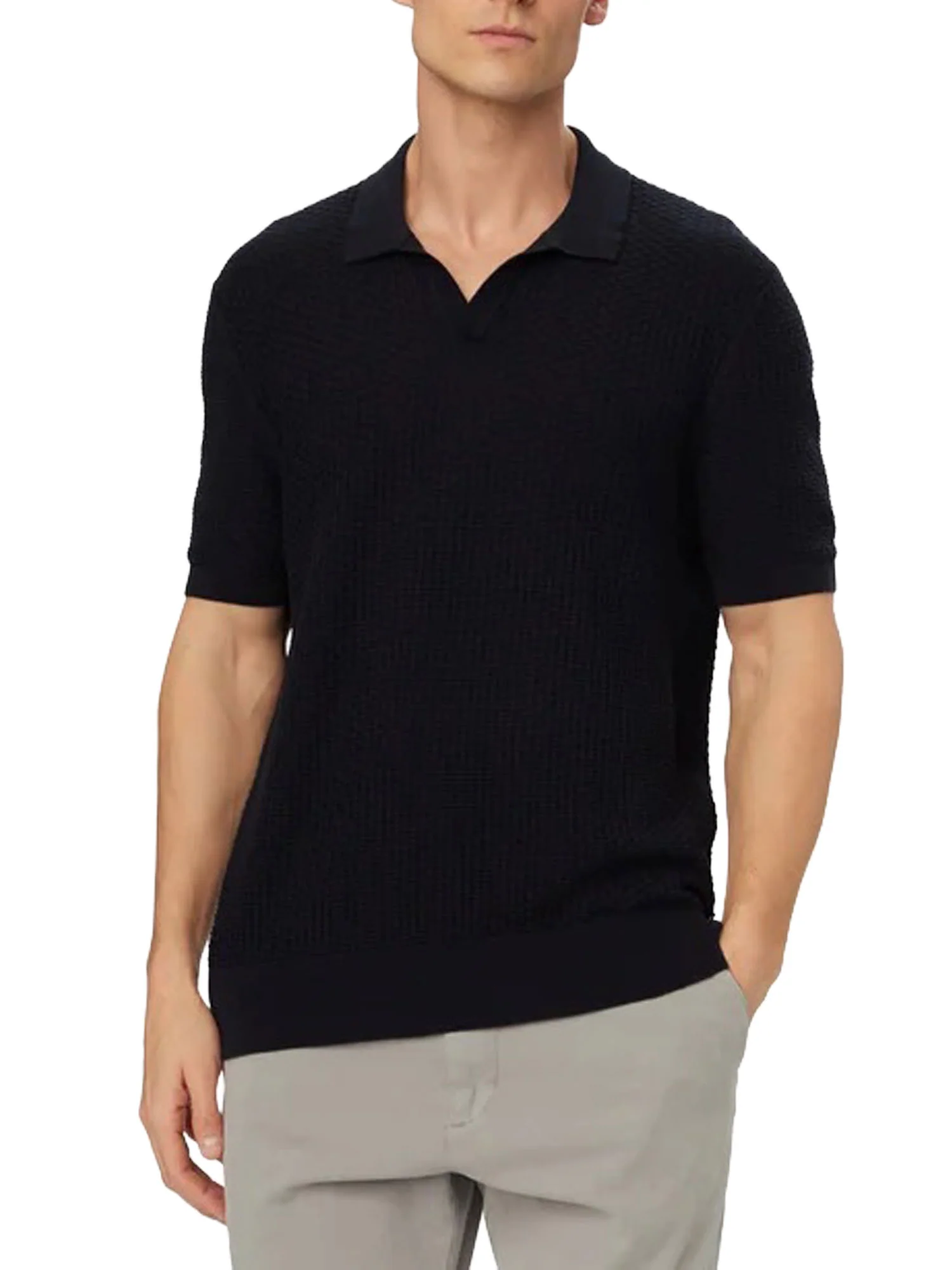 Polo Boss Uomo manica corta h-natalo 
 blu - Image 3
