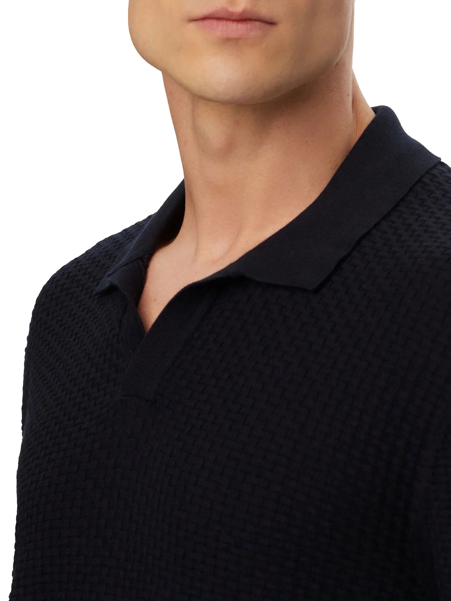 Polo Boss Uomo manica corta h-natalo 
 blu - Image 4