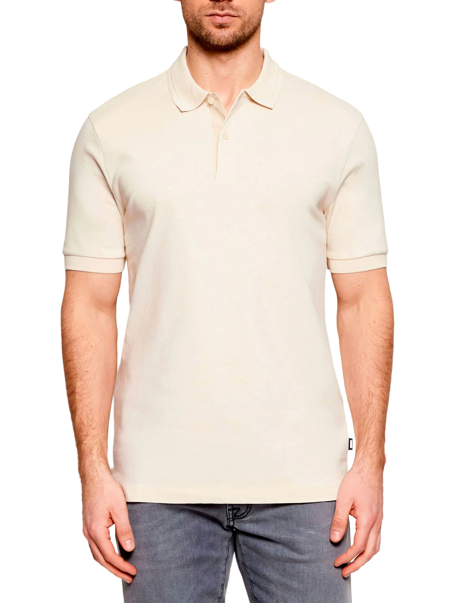 Polo Boss Uomo manica corta h-parlay bianco