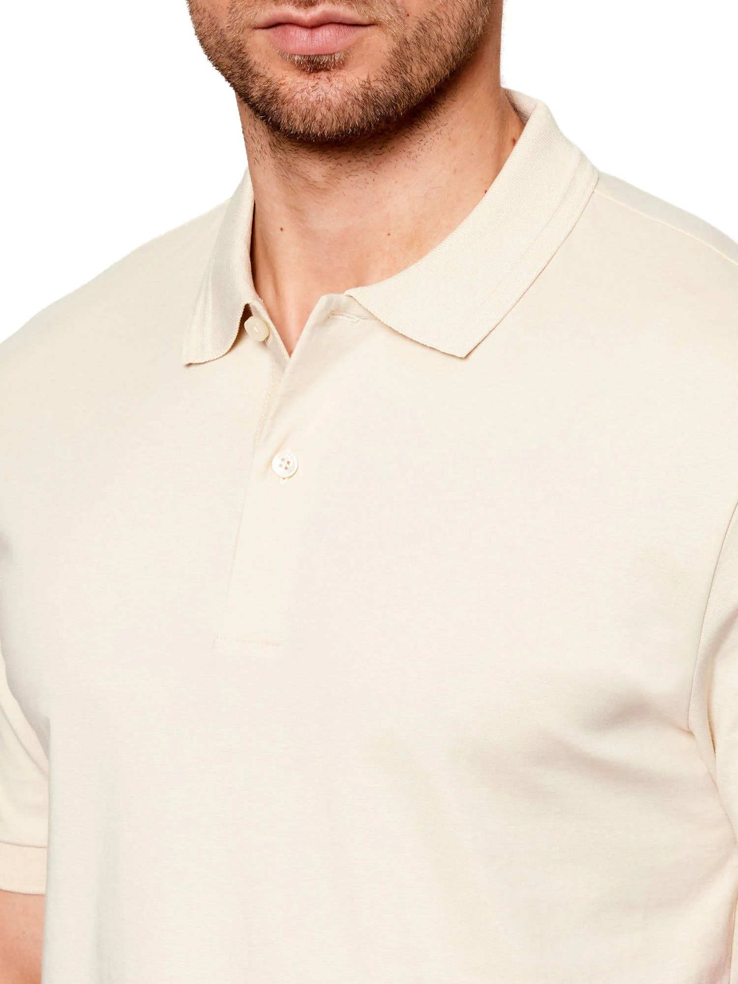 Polo Boss Uomo manica corta h-parlay bianco - Image 3