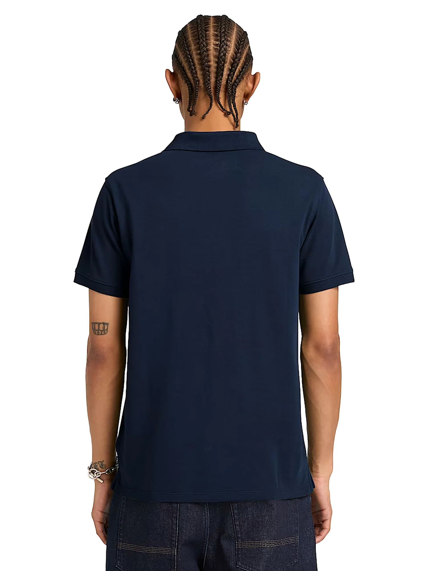 Polo Timberland uomo manica corta Millers River blu - Image 2