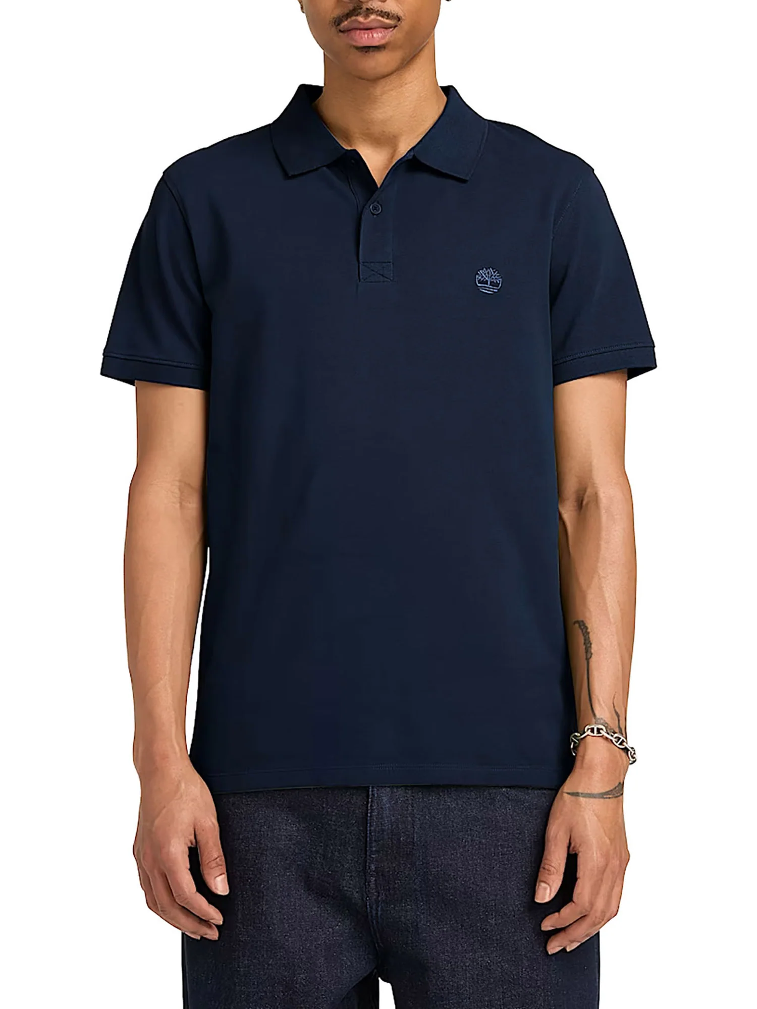 Polo Timberland uomo manica corta Millers River blu - Image 4