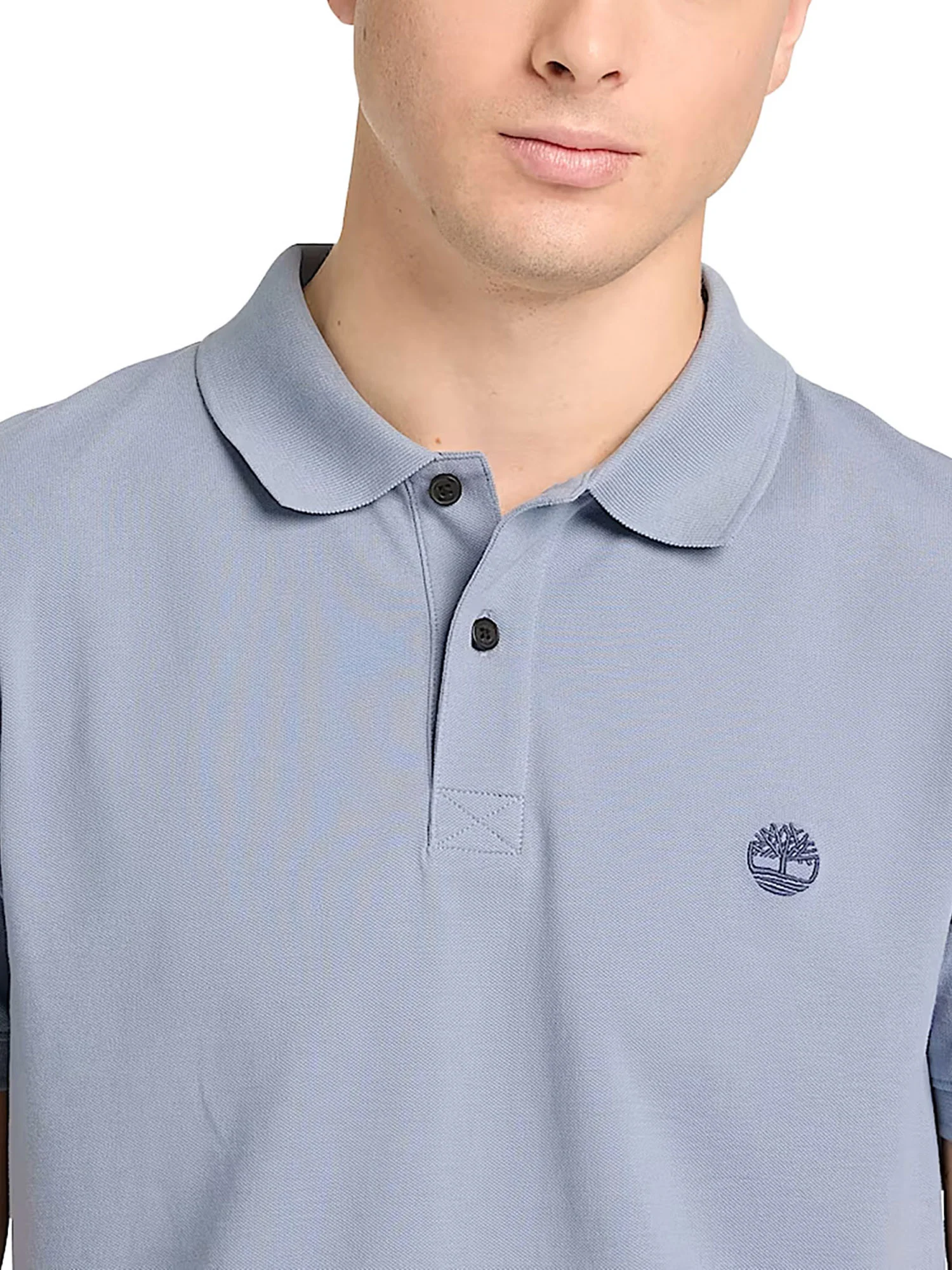 Polo Timberland uomo manica corta Millers River stone wash - Image 3