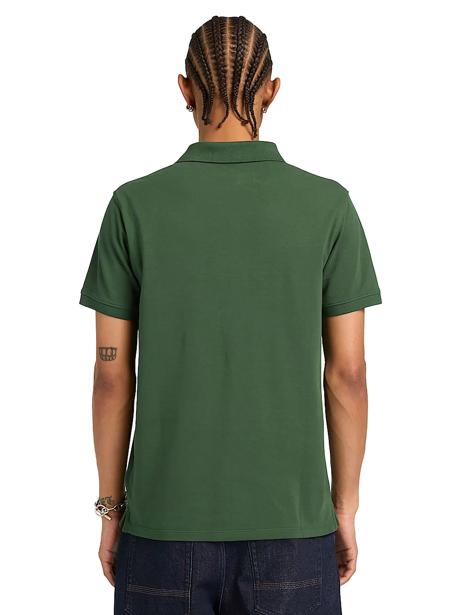 Polo Timberland uomo manica corta Millers River verde - Image 2