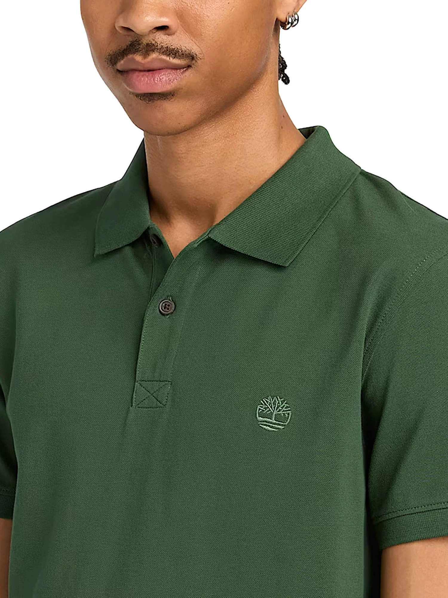 Polo Timberland uomo manica corta Millers River verde - Image 6
