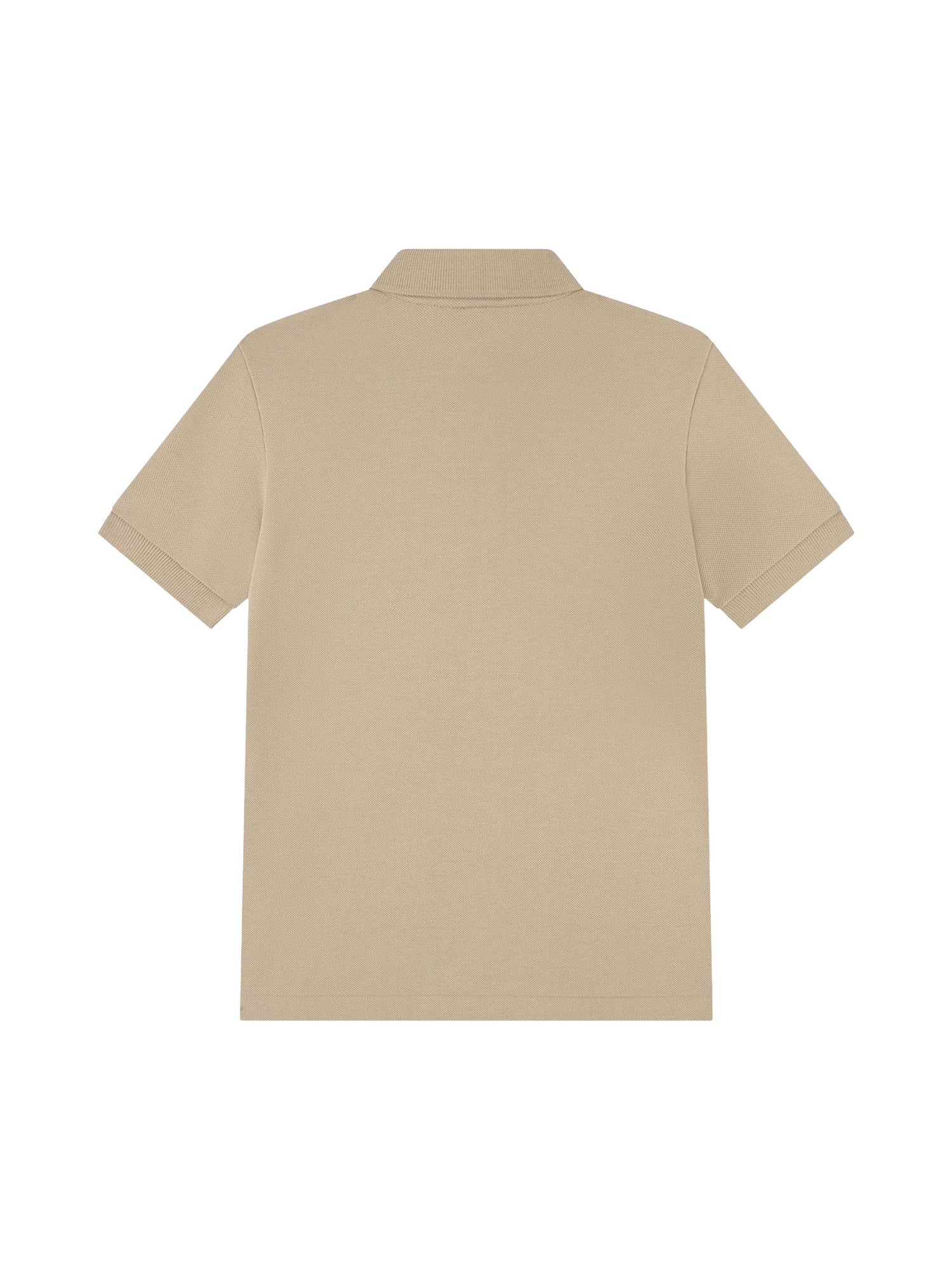 Polo manica corta Lacoste ragazzo petit piquet beige - Image 2