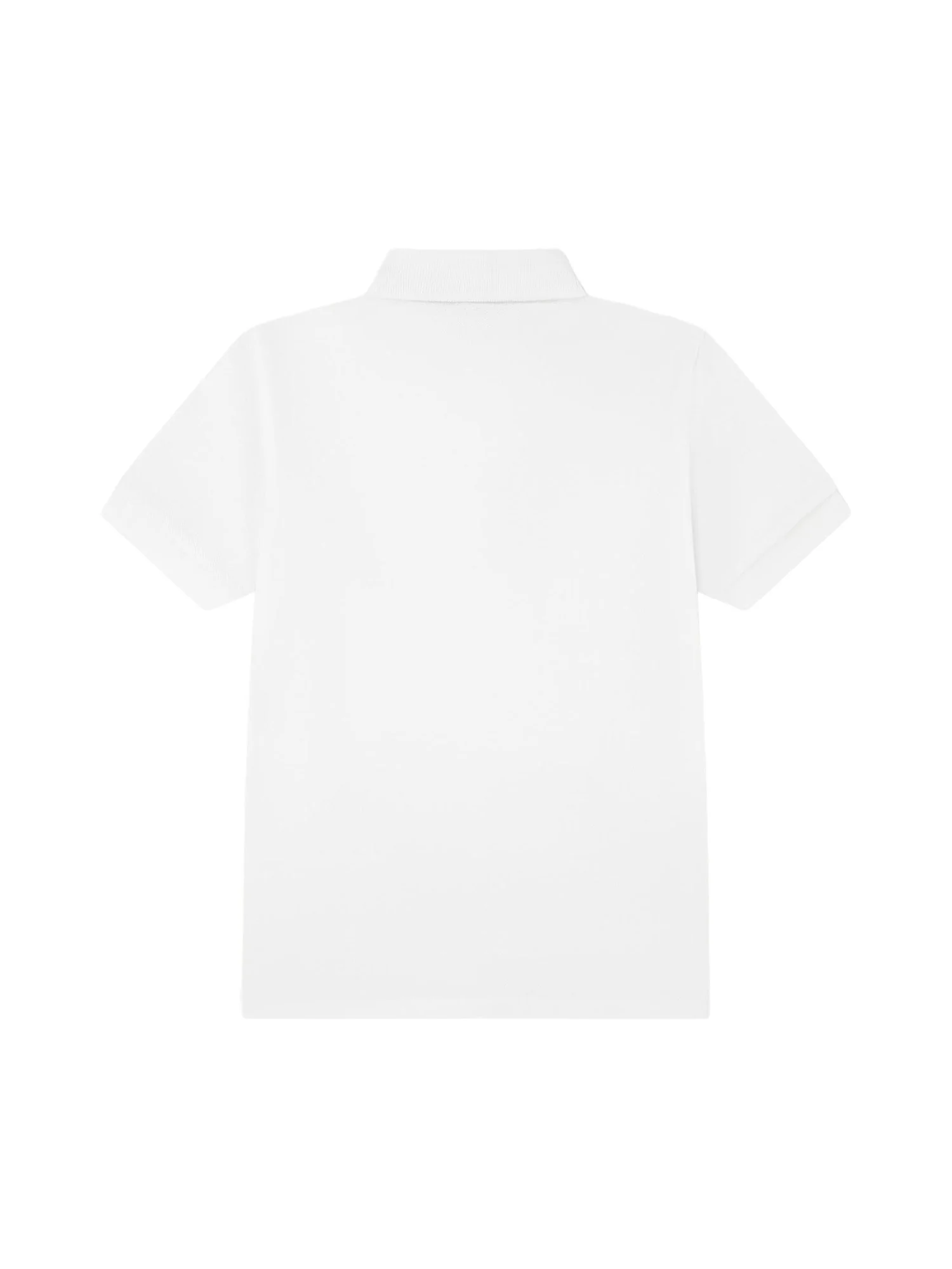 Polo manica corta Lacoste ragazzo petit piquet bianco - Image 2