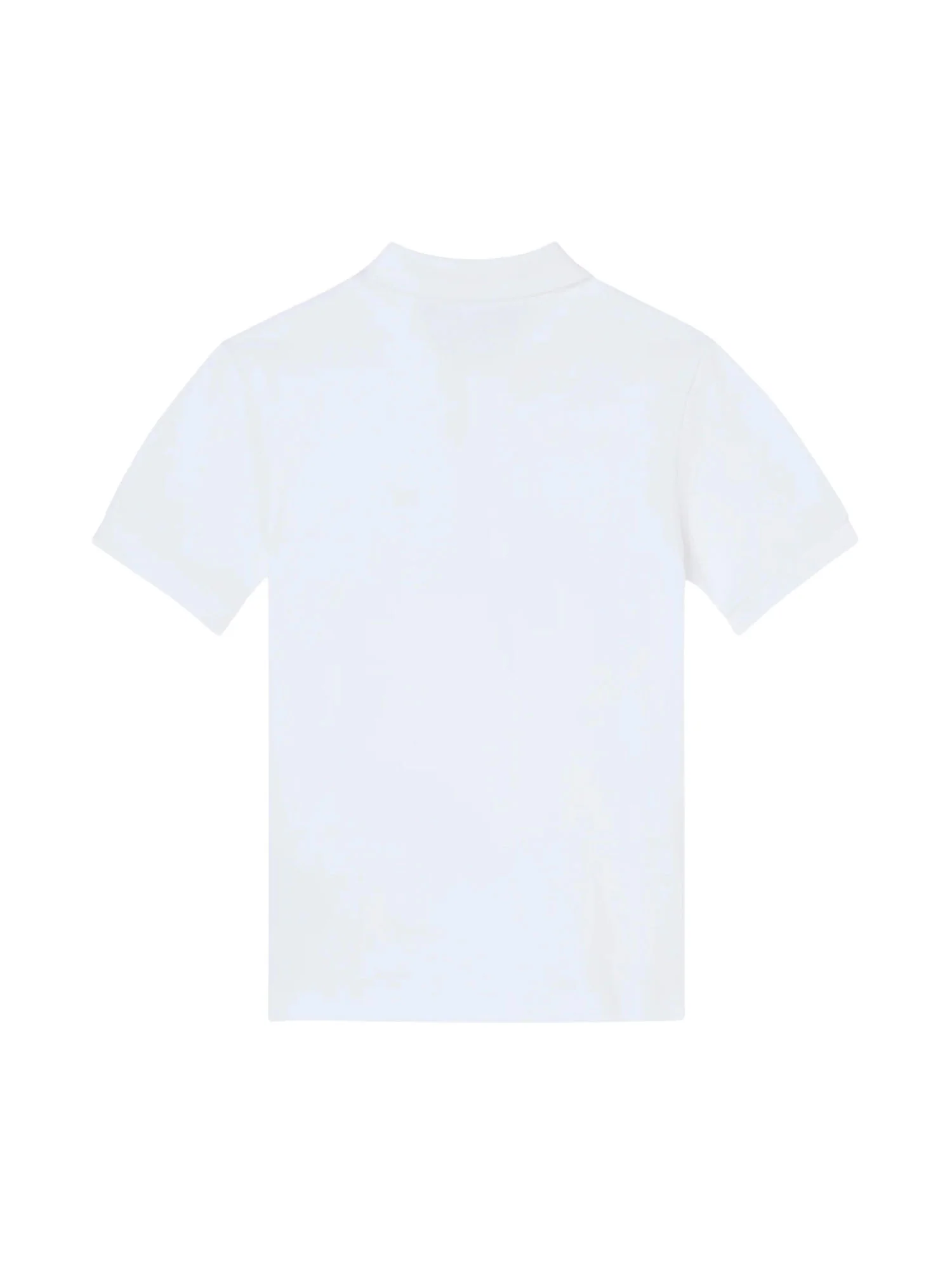 Polo manica corta Lacoste bambino petit piquet bianco - Image 2