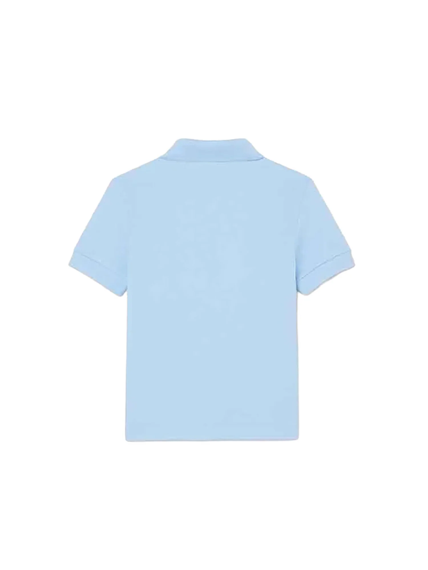 Polo manica corta Lacoste bambino petit piquet celeste - Image 2
