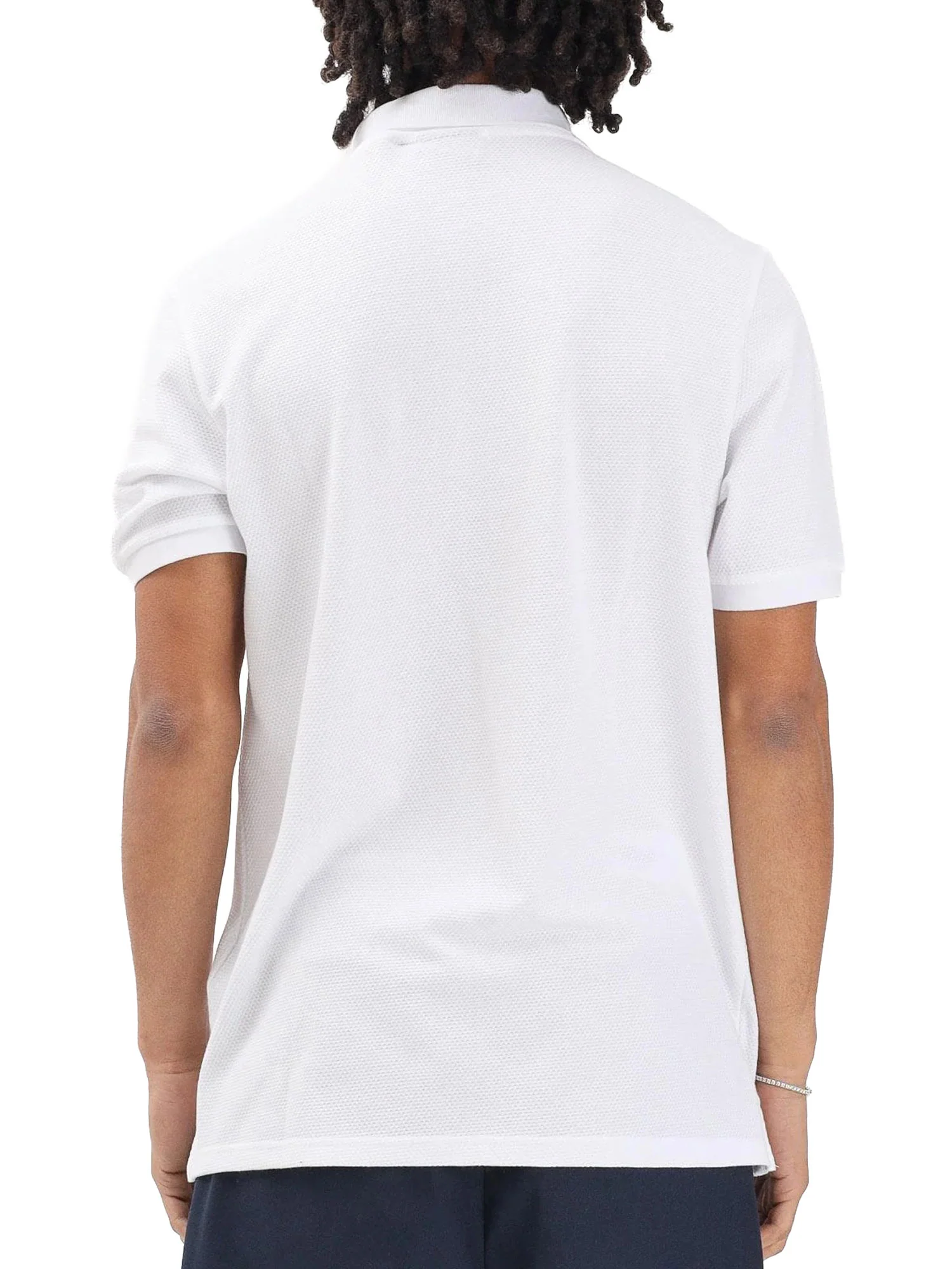 Polo manica corta popcorn jacquard Lyle&Scott Uomo Bianco - Image 2