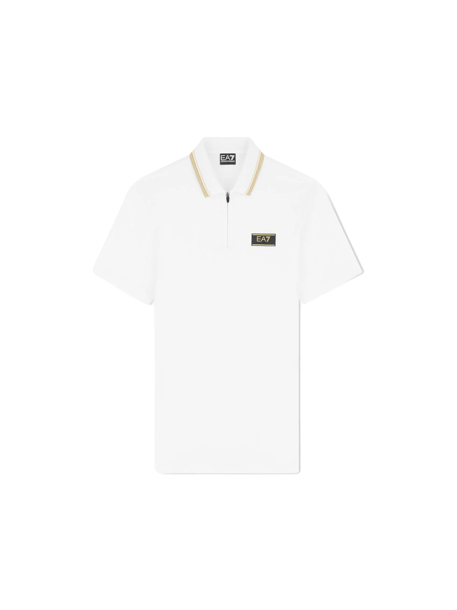 Polo EA7 uomo manica corta Premium Label sugar swizzle - Image 4