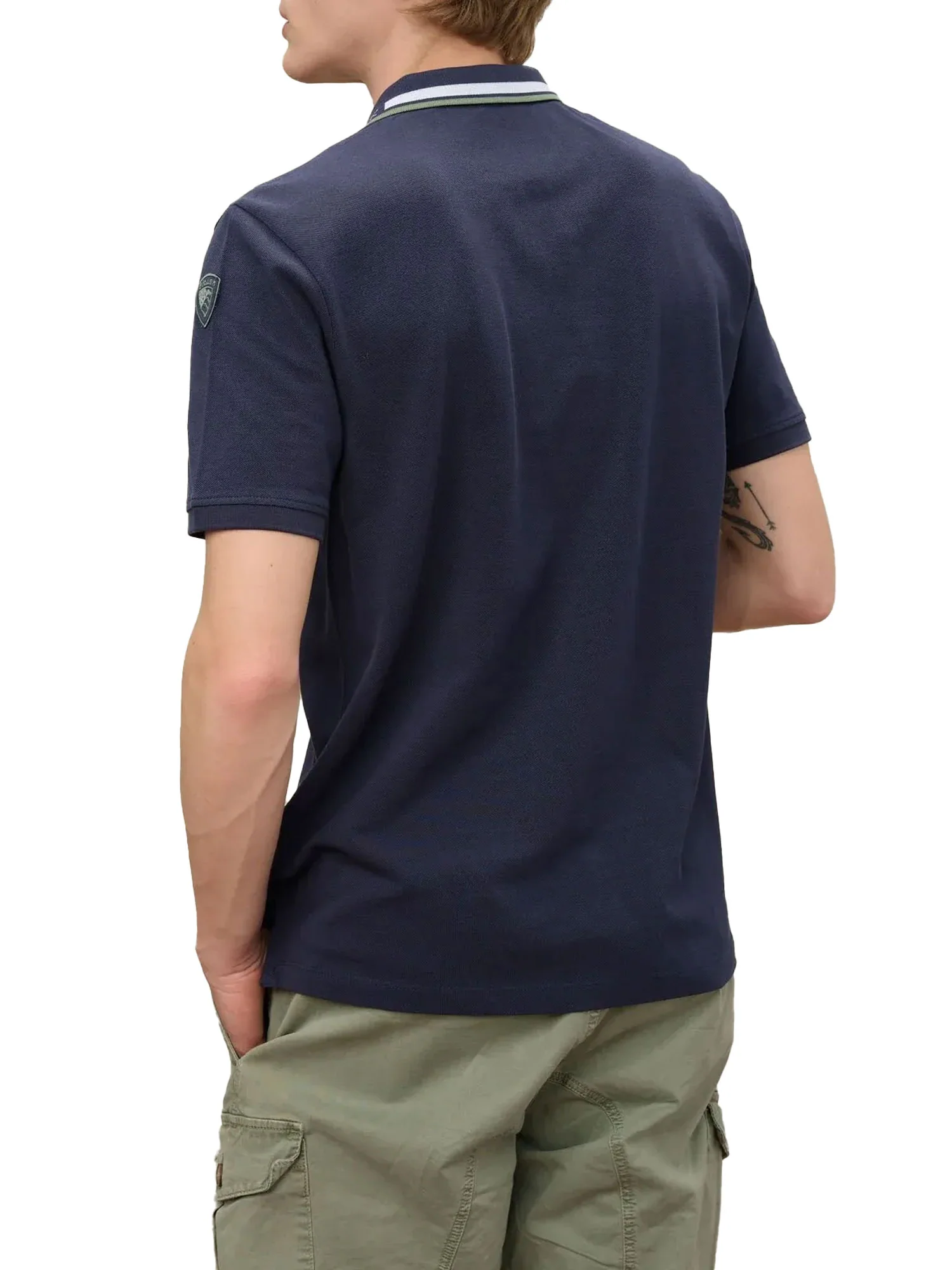 Polo Blauer uomo manica corta Ransom blu - Image 2