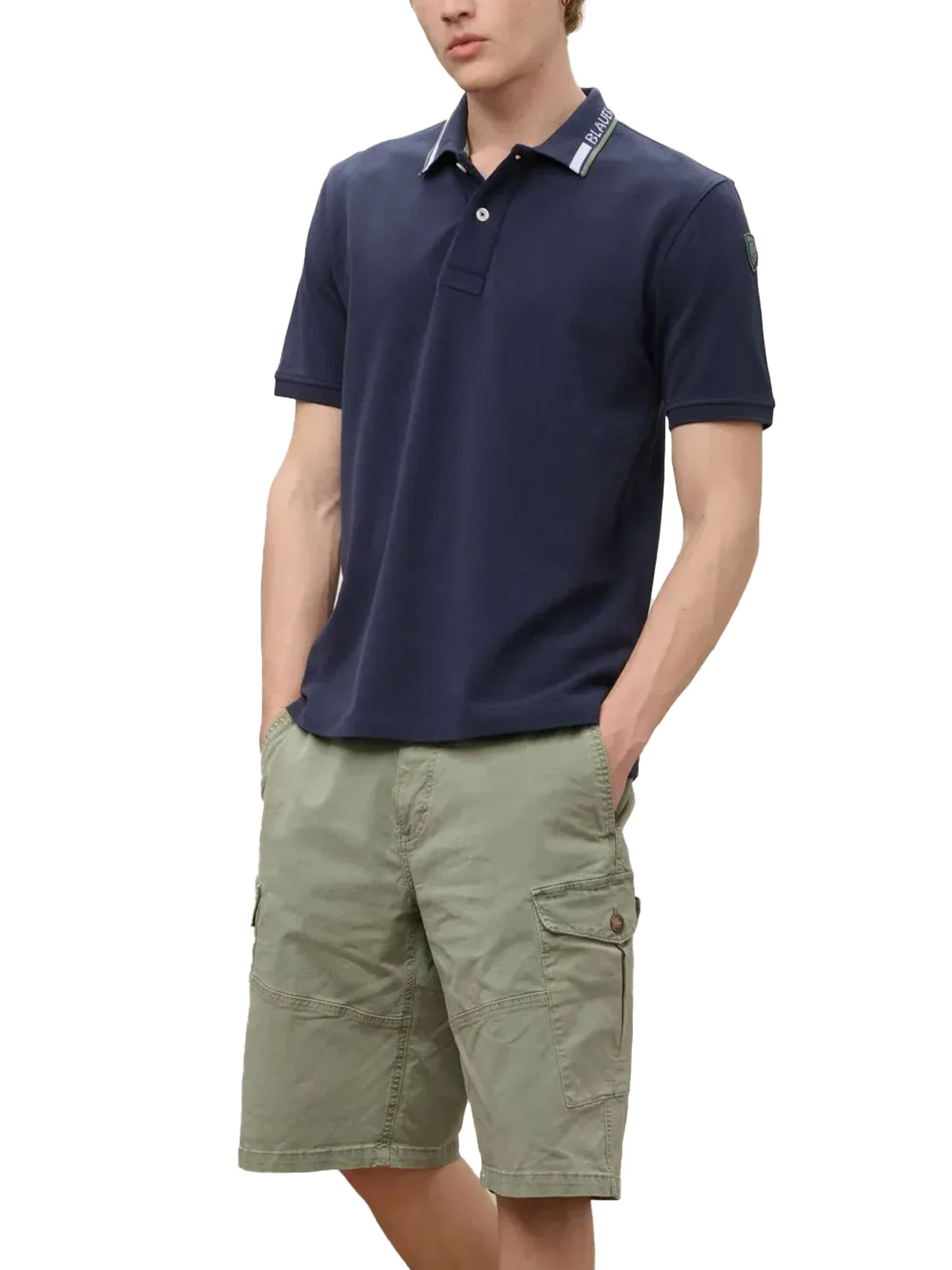 Polo Blauer uomo manica corta Ransom blu - Image 3