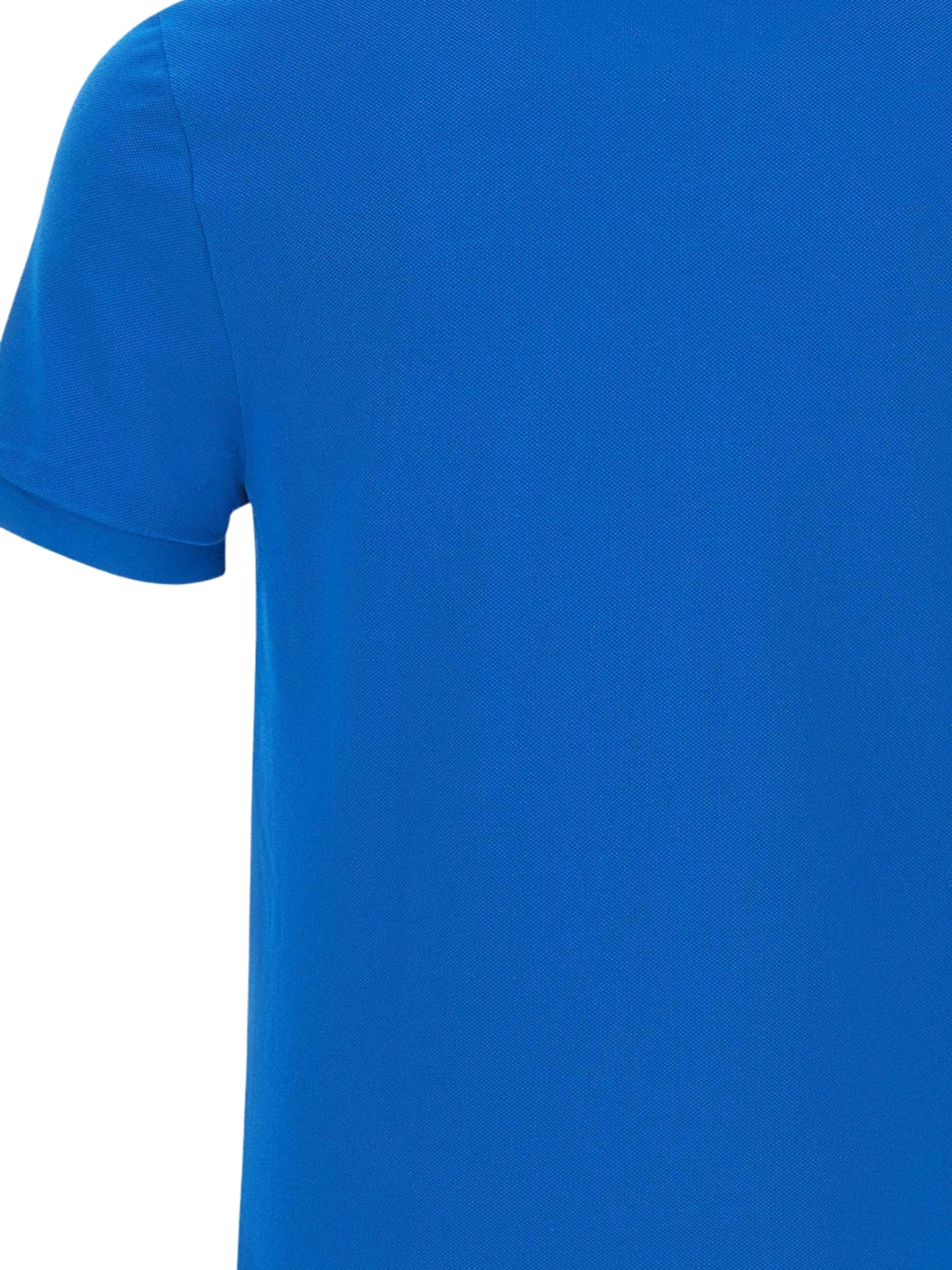 Polo Lacoste uomo con maniche corte modello slim piquet azzurro - Image 4