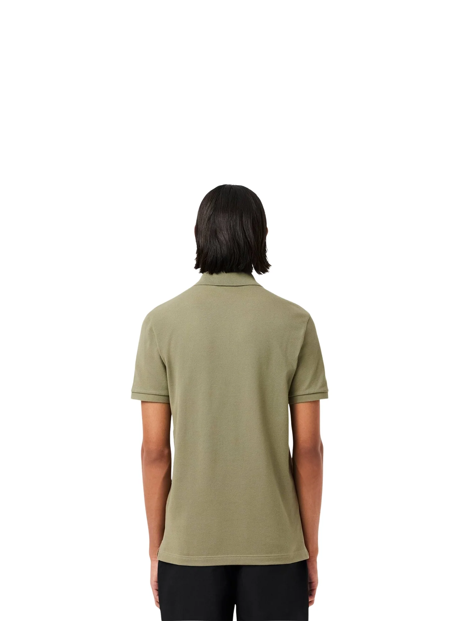 Polo Lacoste uomo con maniche corte modello slim piquet caci - Image 2