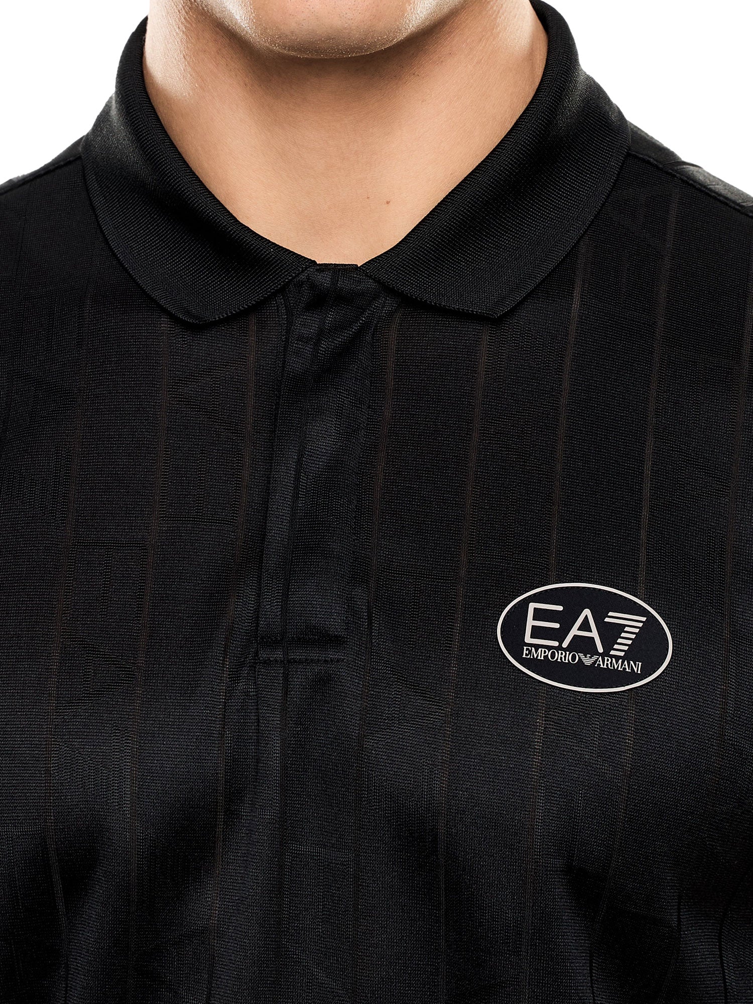Polo EA7 uomo manica corta stampata fantasia - Image 3