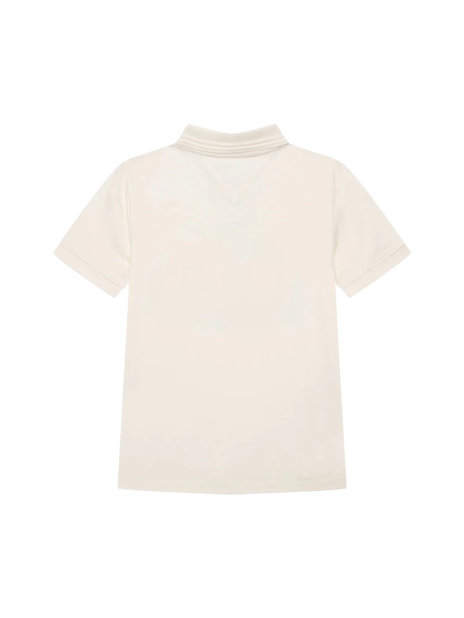 Polo Tommy Hilfigher Bambino icons interlock bianco antico - Image 2