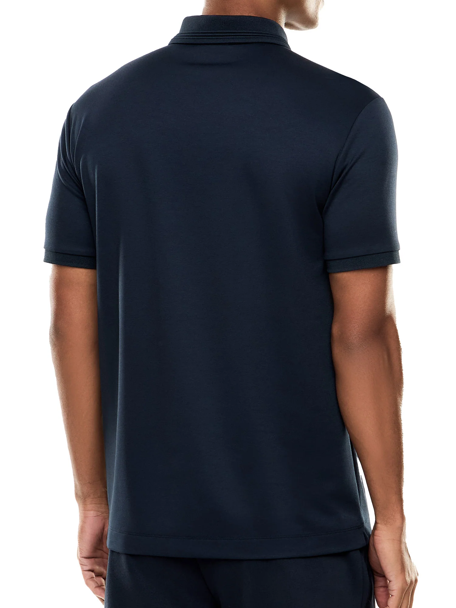 Polo EA7 uomo manica corta Train Lux blu - Image 2