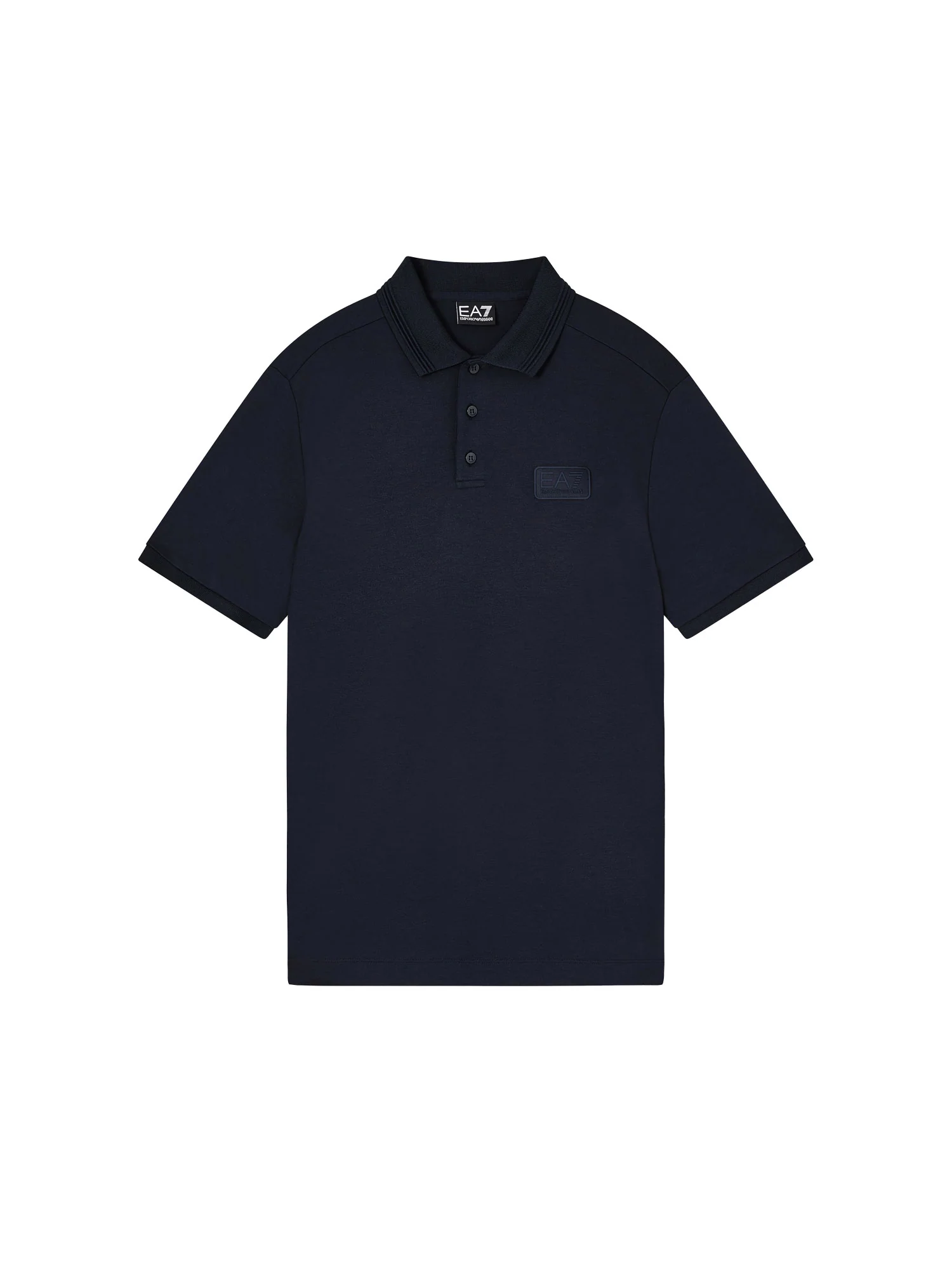 Polo EA7 uomo manica corta Train Lux blu - Image 4