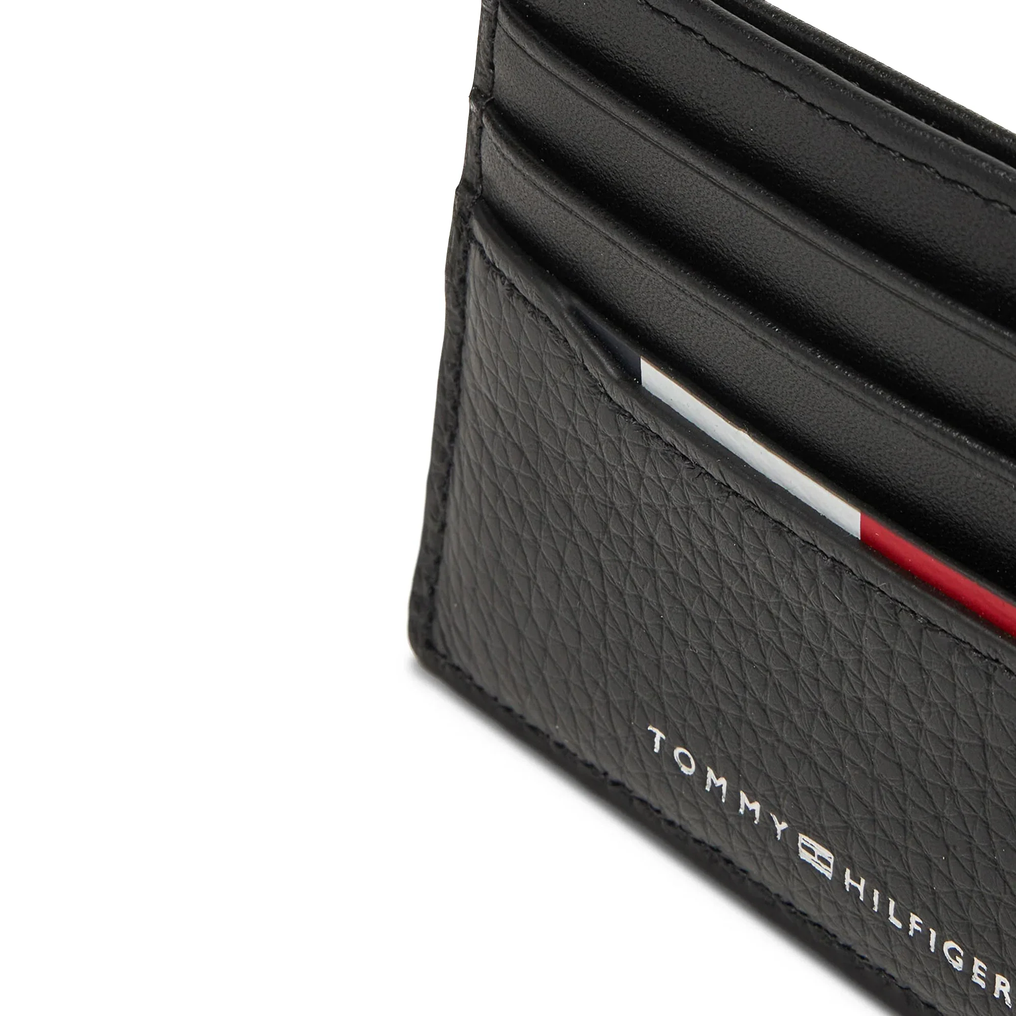 Portacarte Tommy Hilfigher logo central nero - Image 3