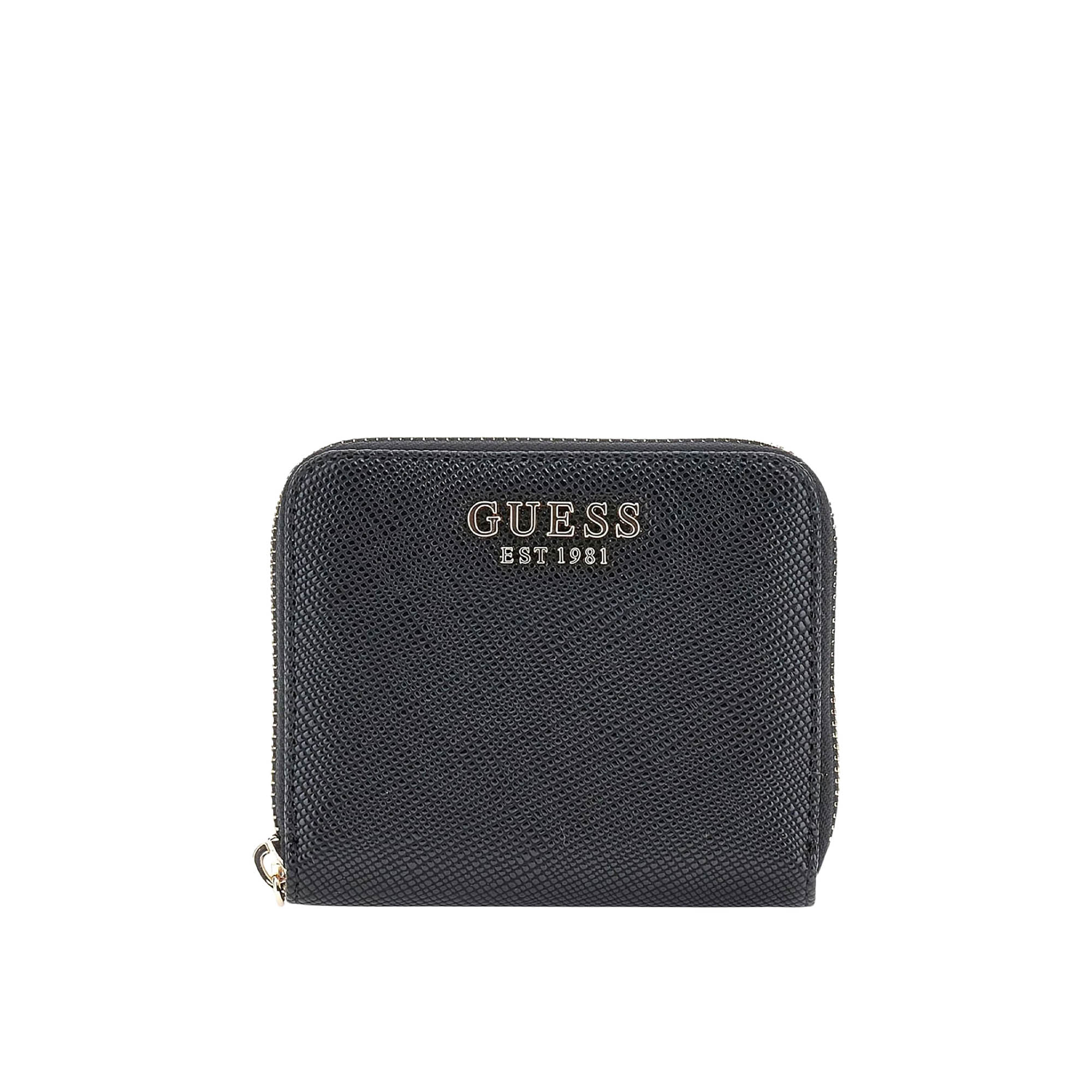 Portafogli Guess donna Zip S Laurel II nero