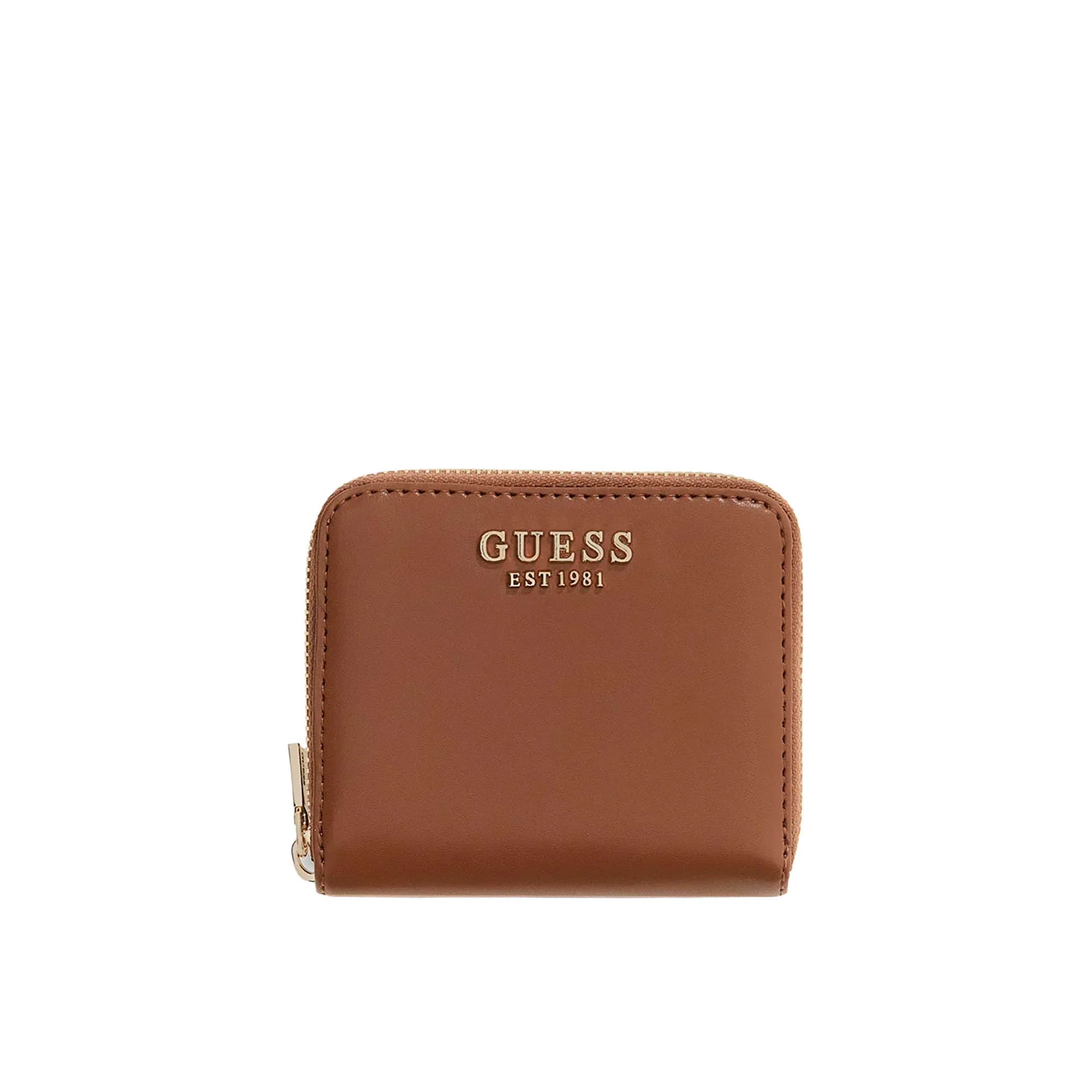 Portafogli Guess donna Zip Small Laurel cognac