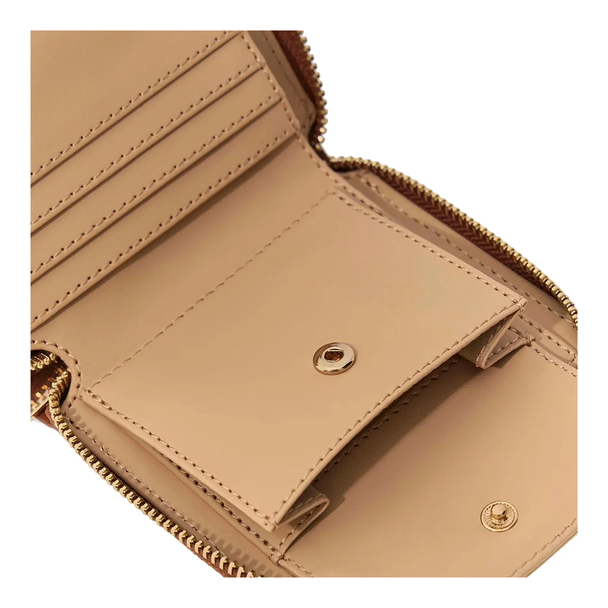 Portafogli Guess donna Zip Small Laurel cognac - Image 3