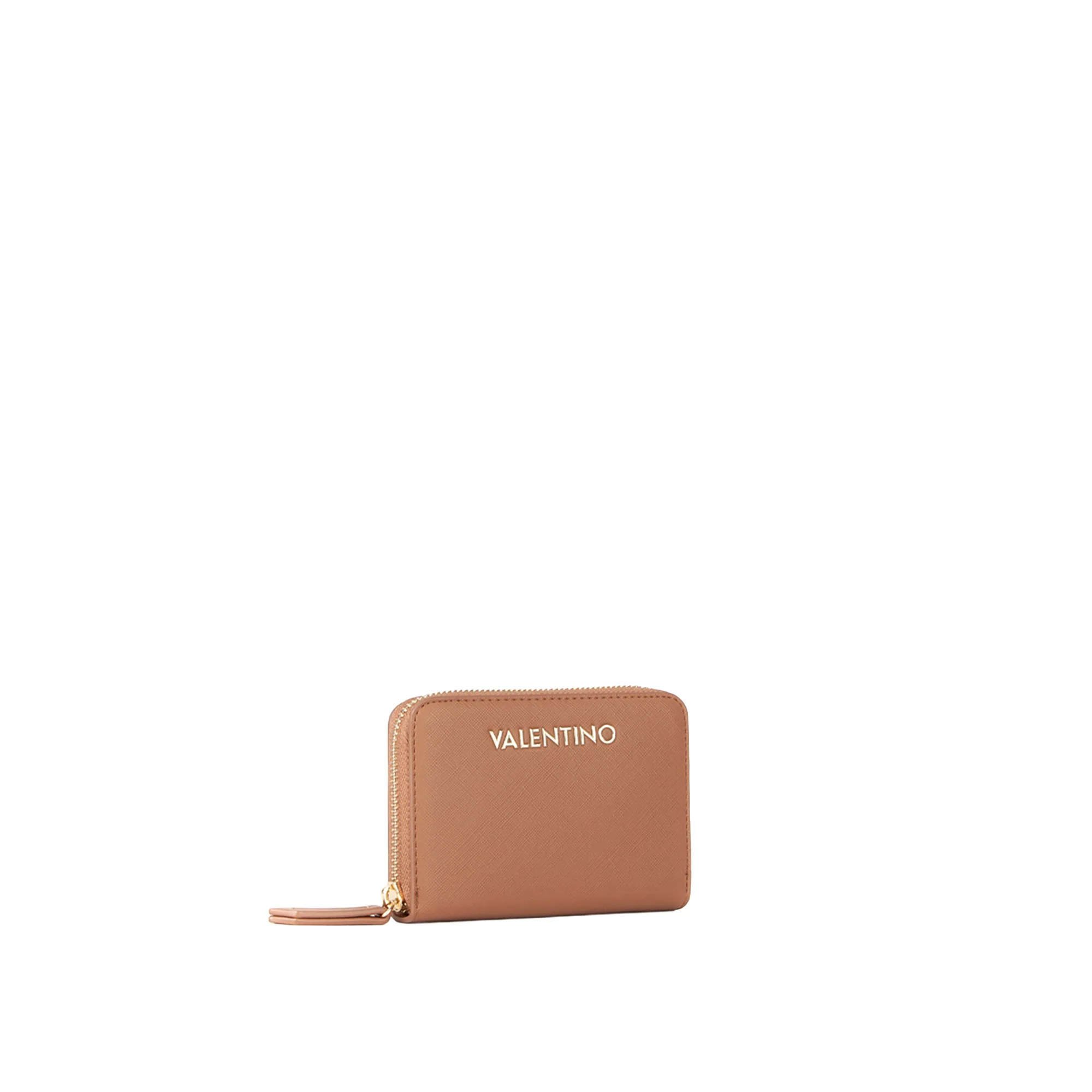 Portafogli small saffiano Valentino donna con zip zero re cuoio - Image 2