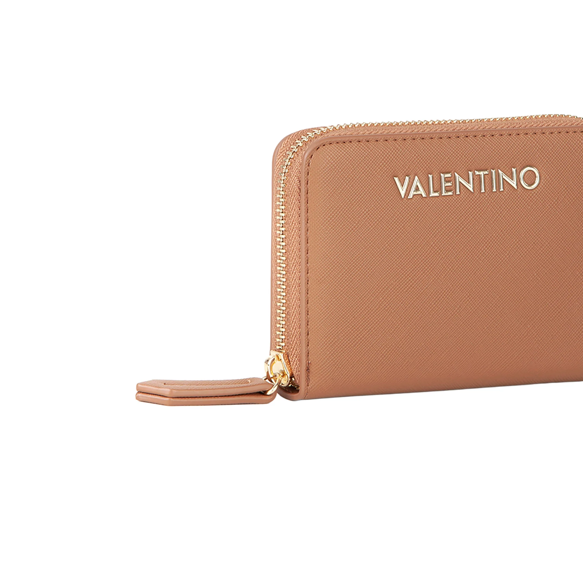 Portafogli small saffiano Valentino donna con zip zero re cuoio - Image 3