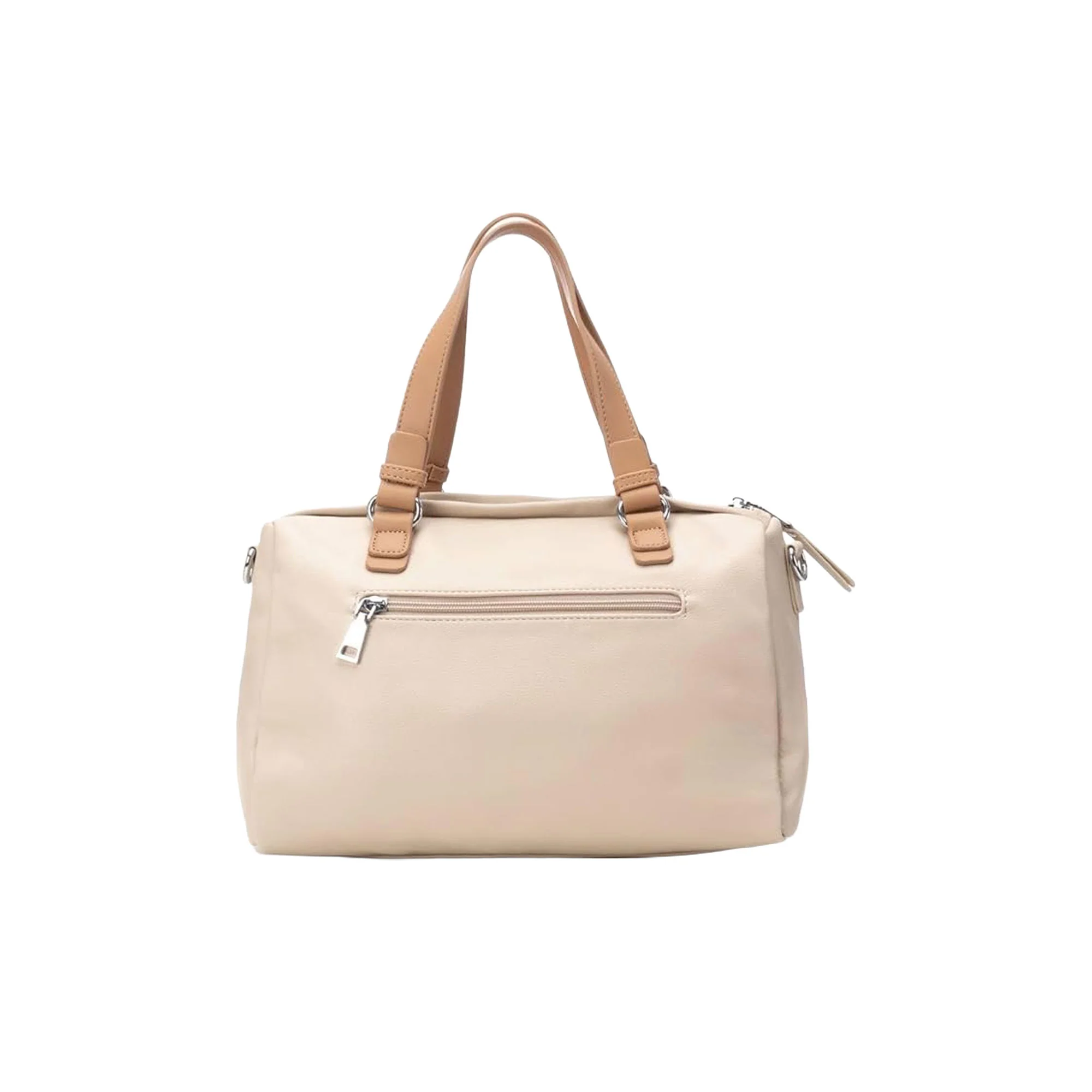 Borsa Refresh a mano donna saddle in ecopelle
 Beige - Image 2
