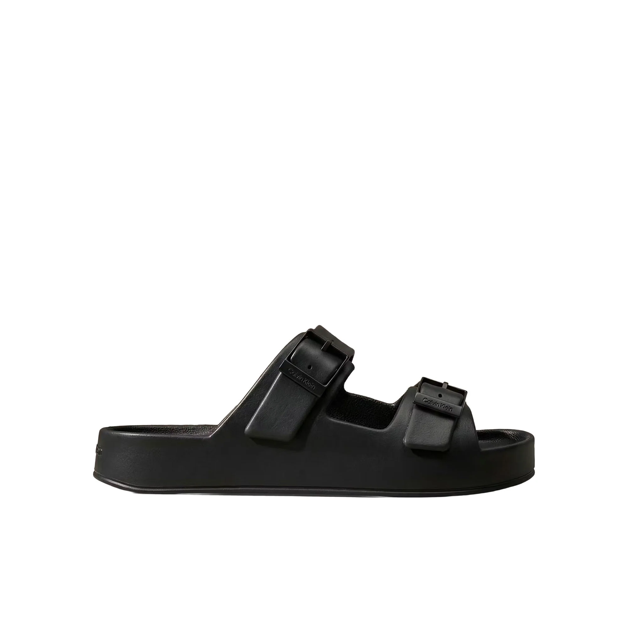 Sandalo Calvin Klein uomo Ergon Eva Double Bar nero