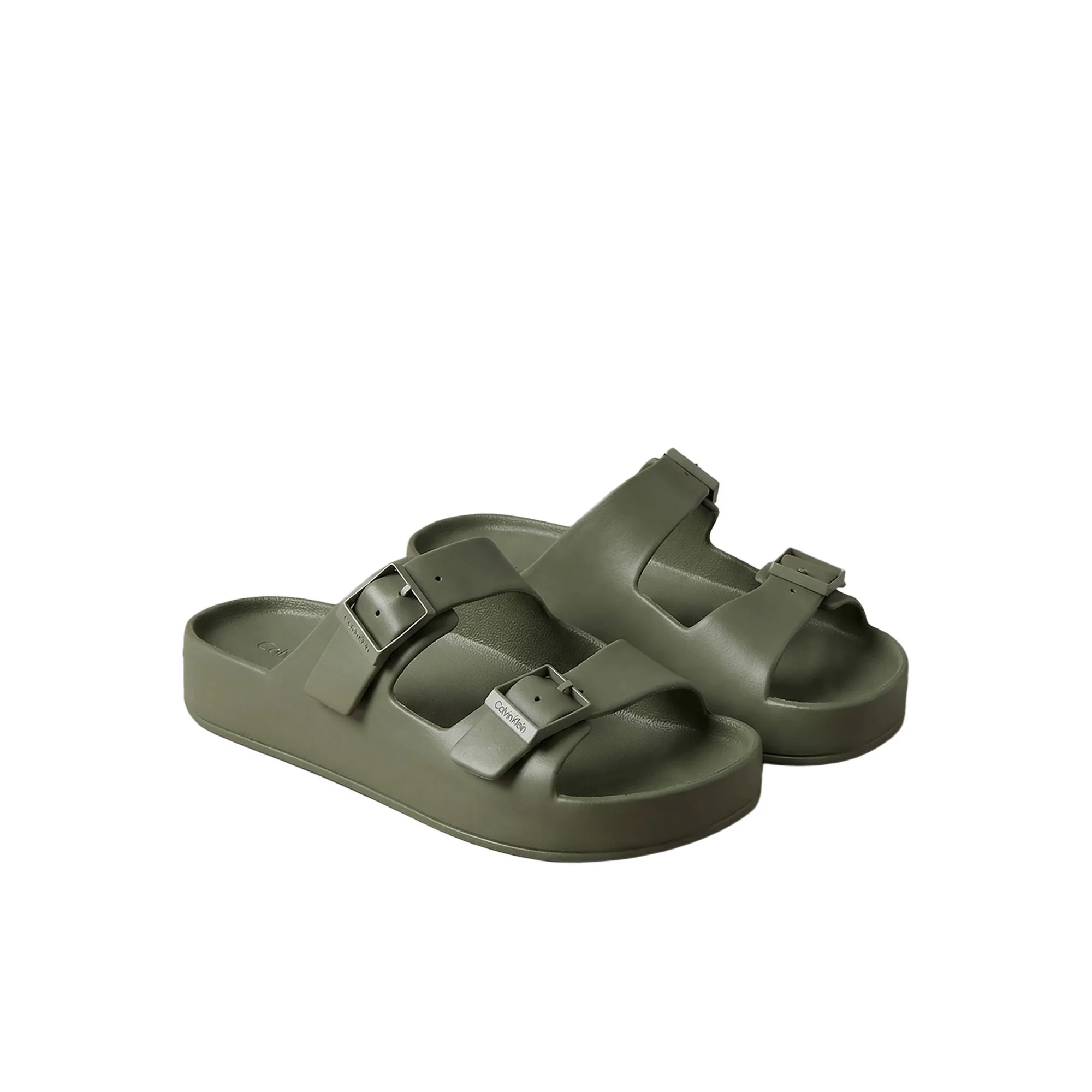 Sandalo Calvin Klein uomo Ergon Eva Double Bar verde - Image 2