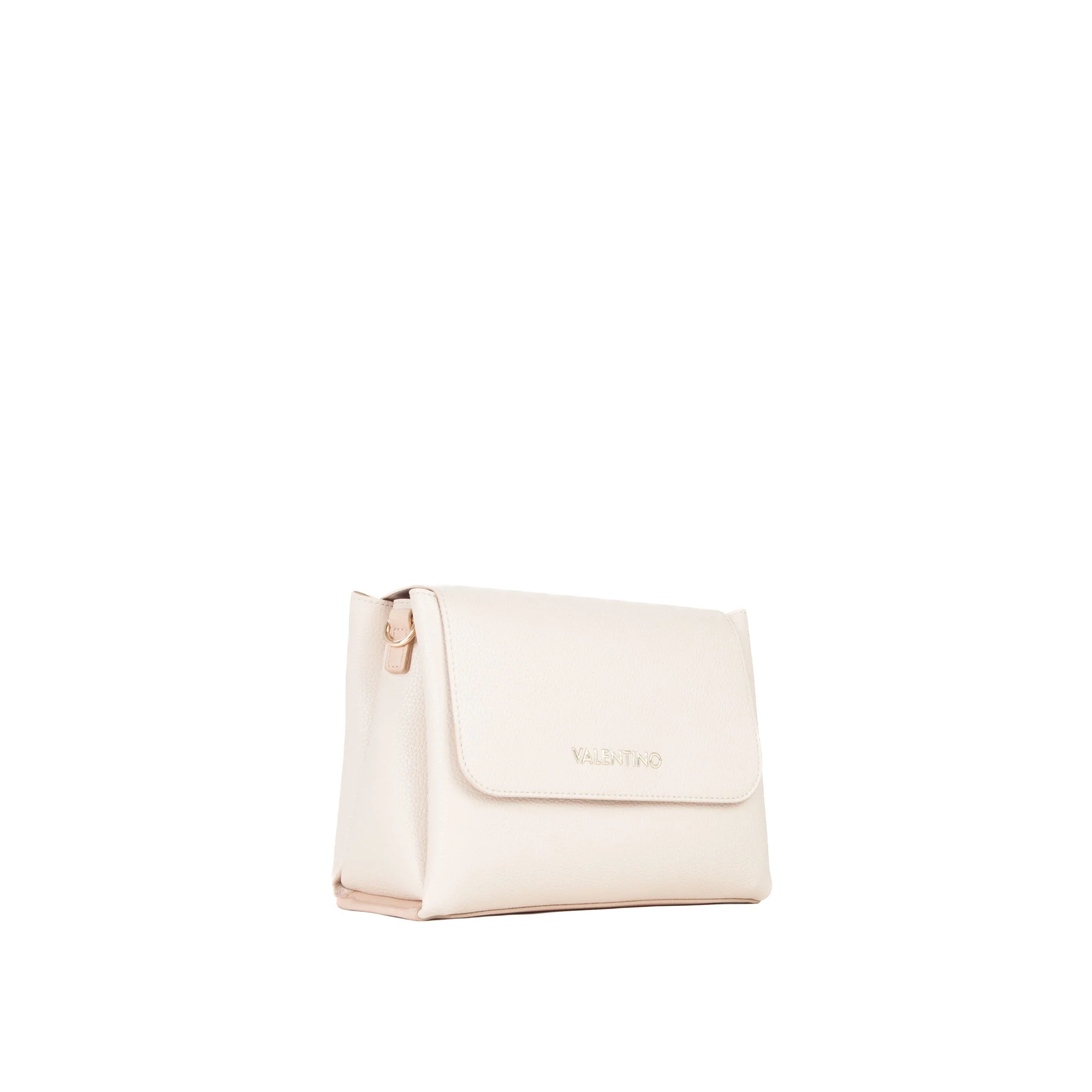 Borsa a mano satchel Valentino donna Alexia con pattina ecrù - Image 3