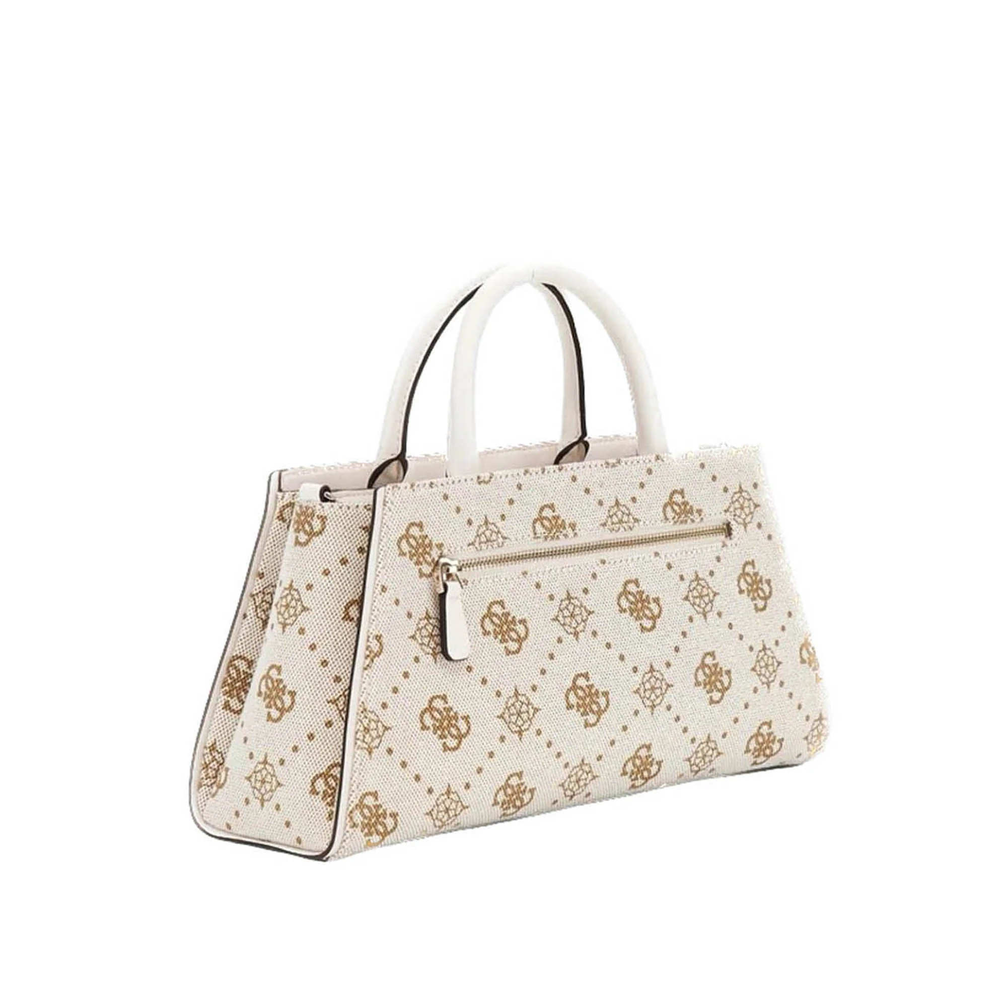 Borsa a mano Guess donna Neda panna logo - Image 2