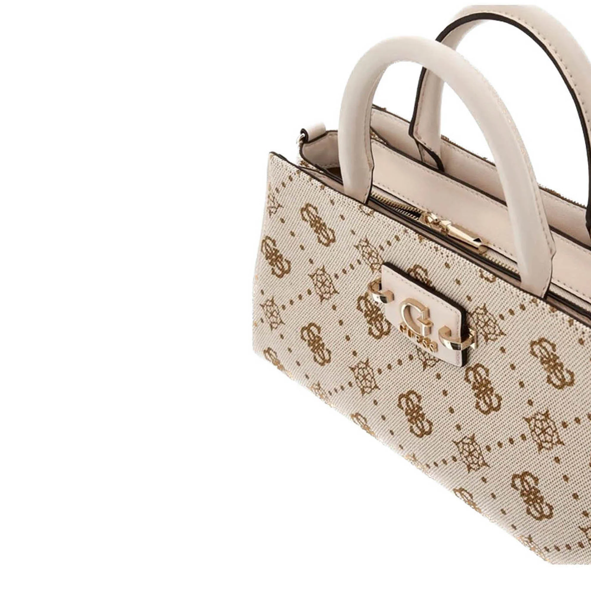 Borsa a mano Guess donna Neda panna logo - Image 3