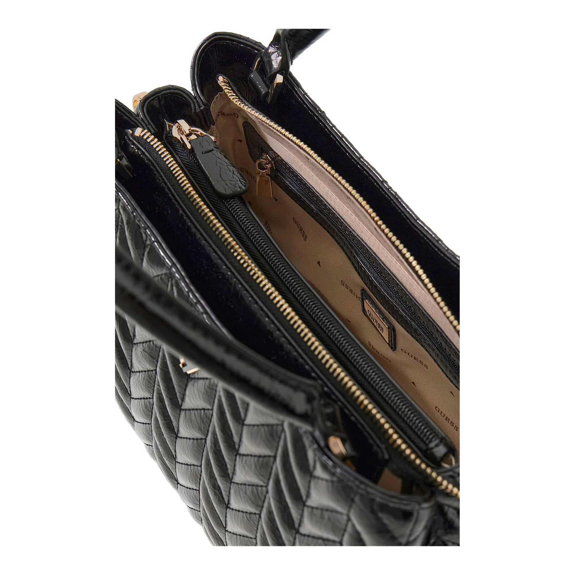 Borsa a mano Guess donna Triple Comp Cheryl nero - Image 3