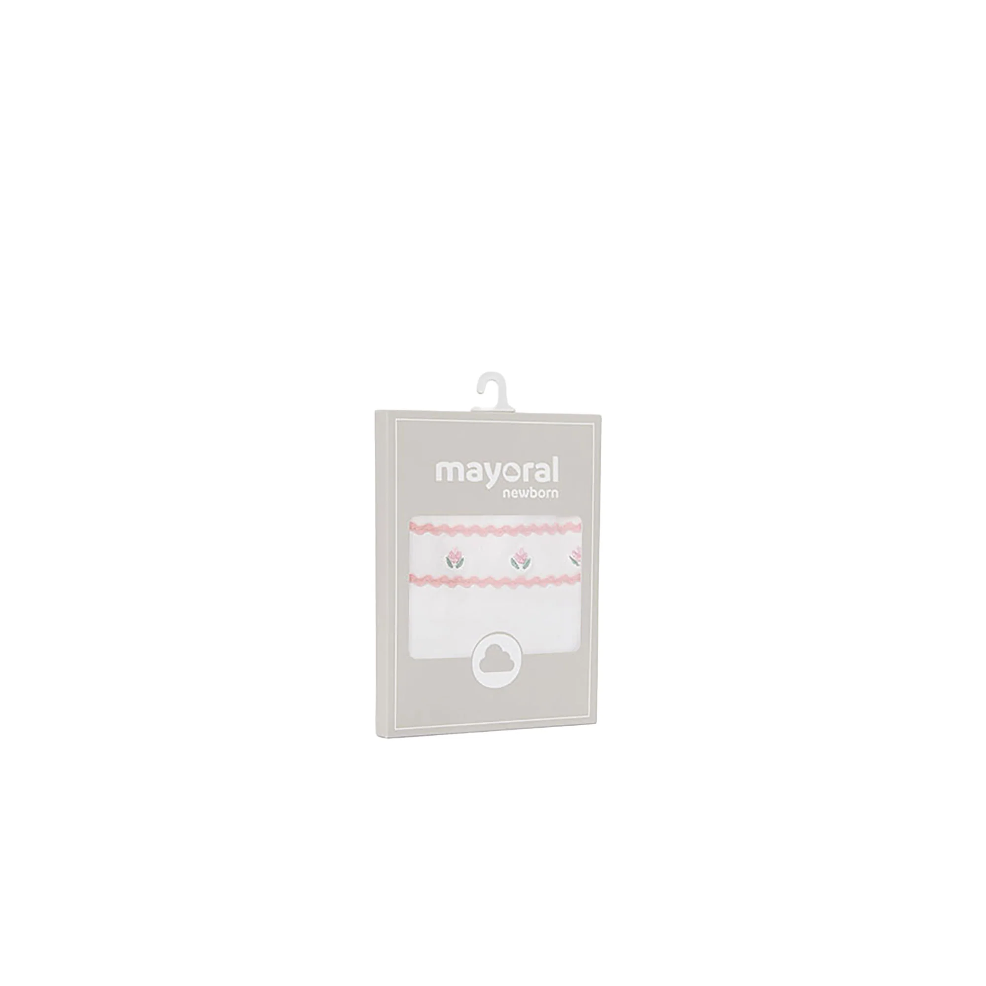 Set 2 bavette Mayoral Neonata flowers acqua - Image 3