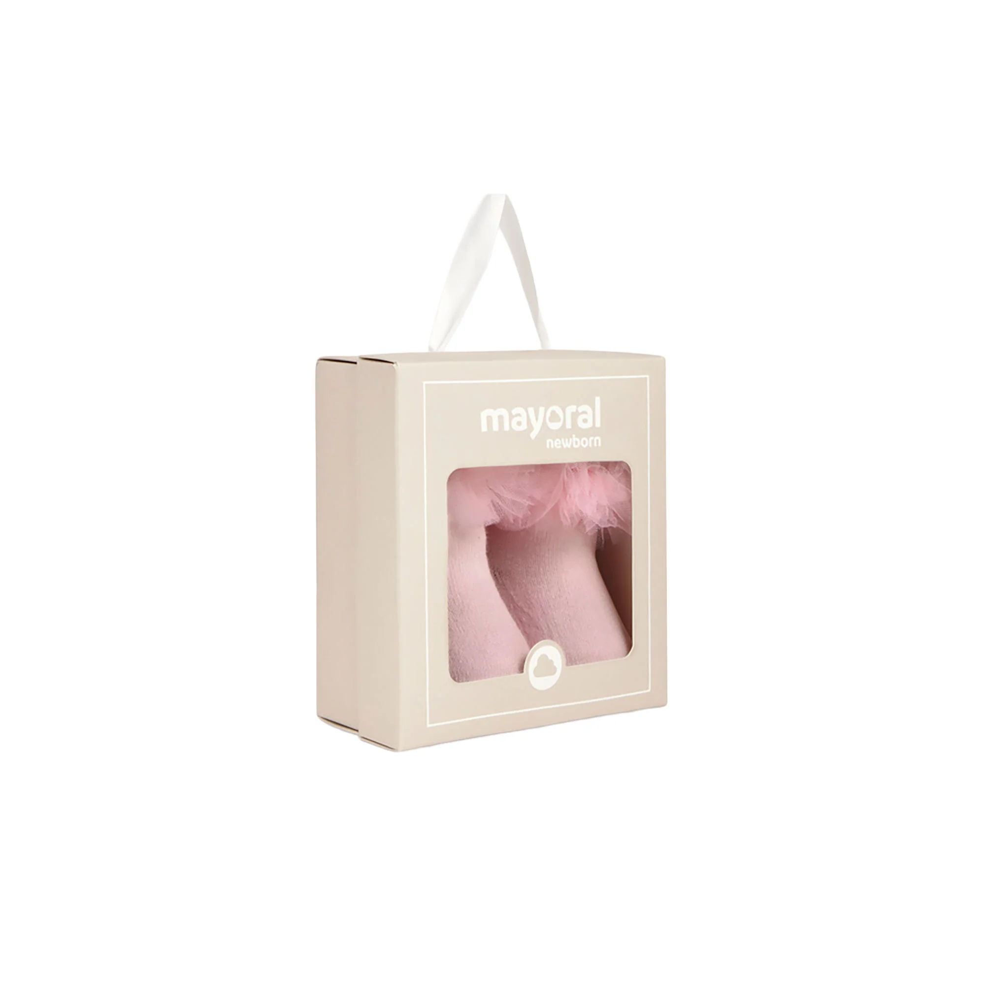 Set Mayoral Neonata cerchietto e calzini rosa - Image 5