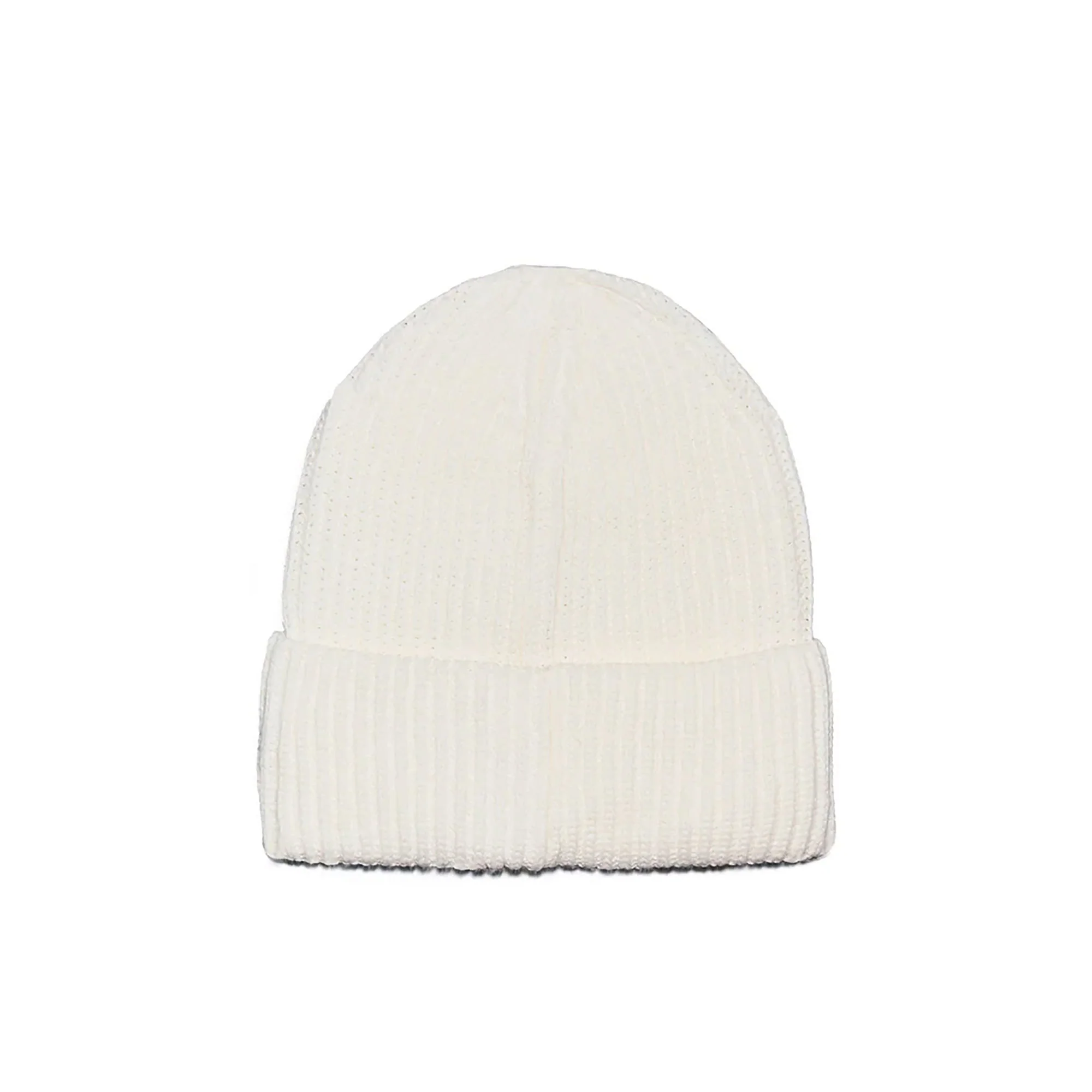 Set cappello e sciarpa in maglia a coste panna - Image 3