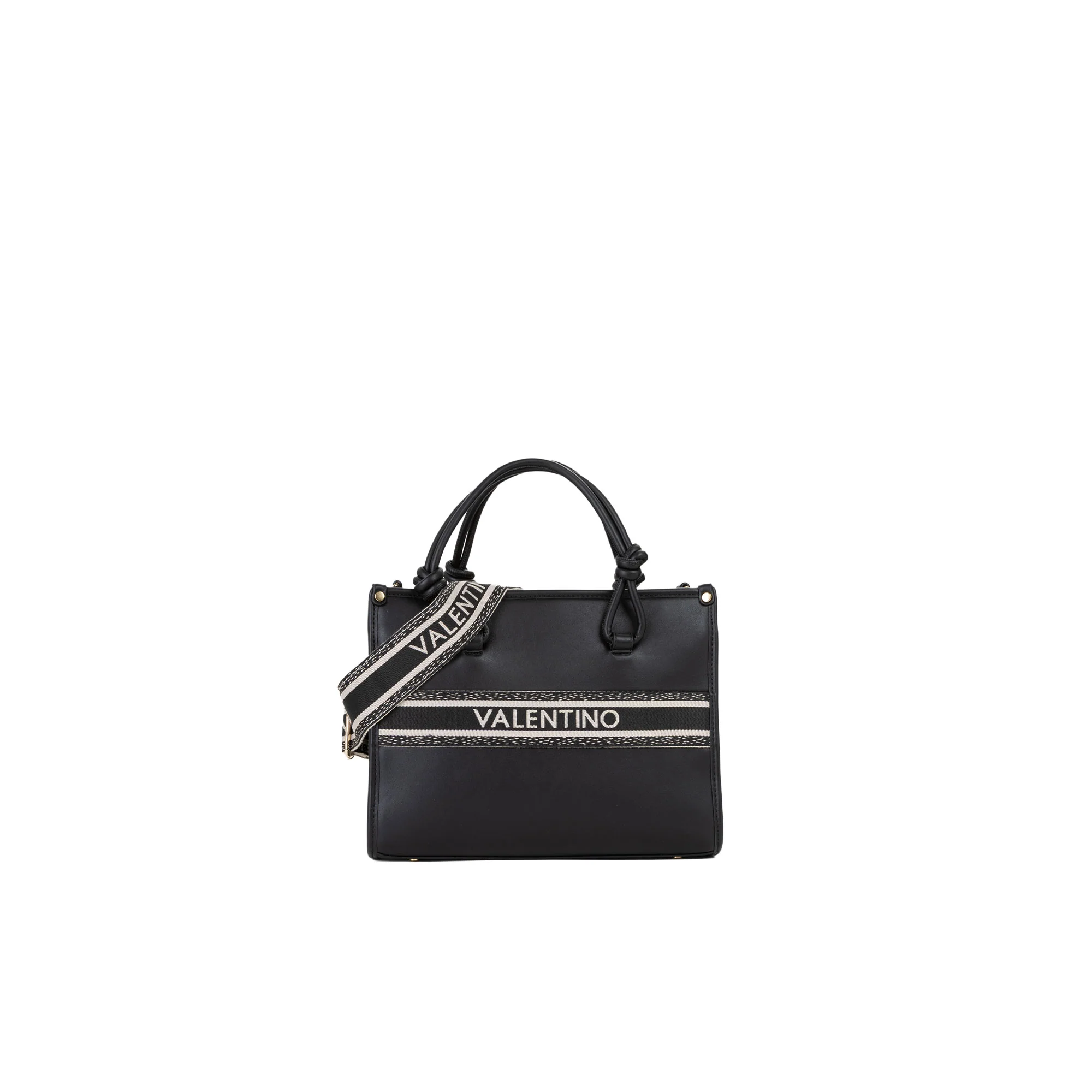 Borsa shopper Valentino donna Aella nero