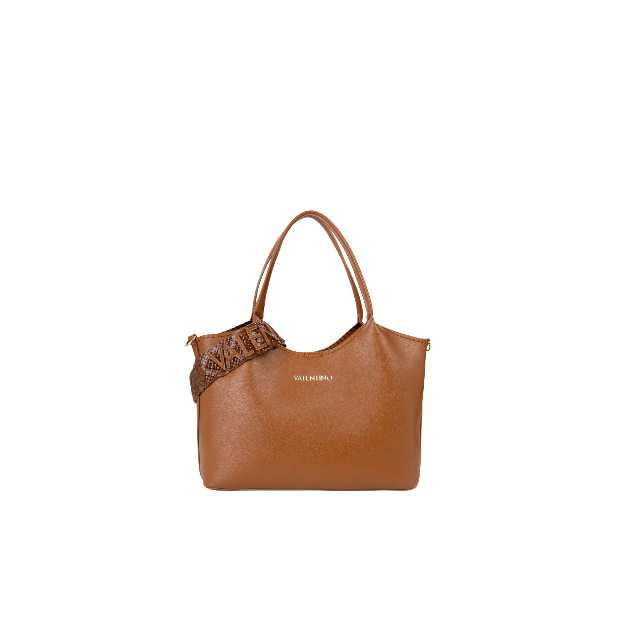 Borsa shopper Valentino donna Aleksandra cuoio