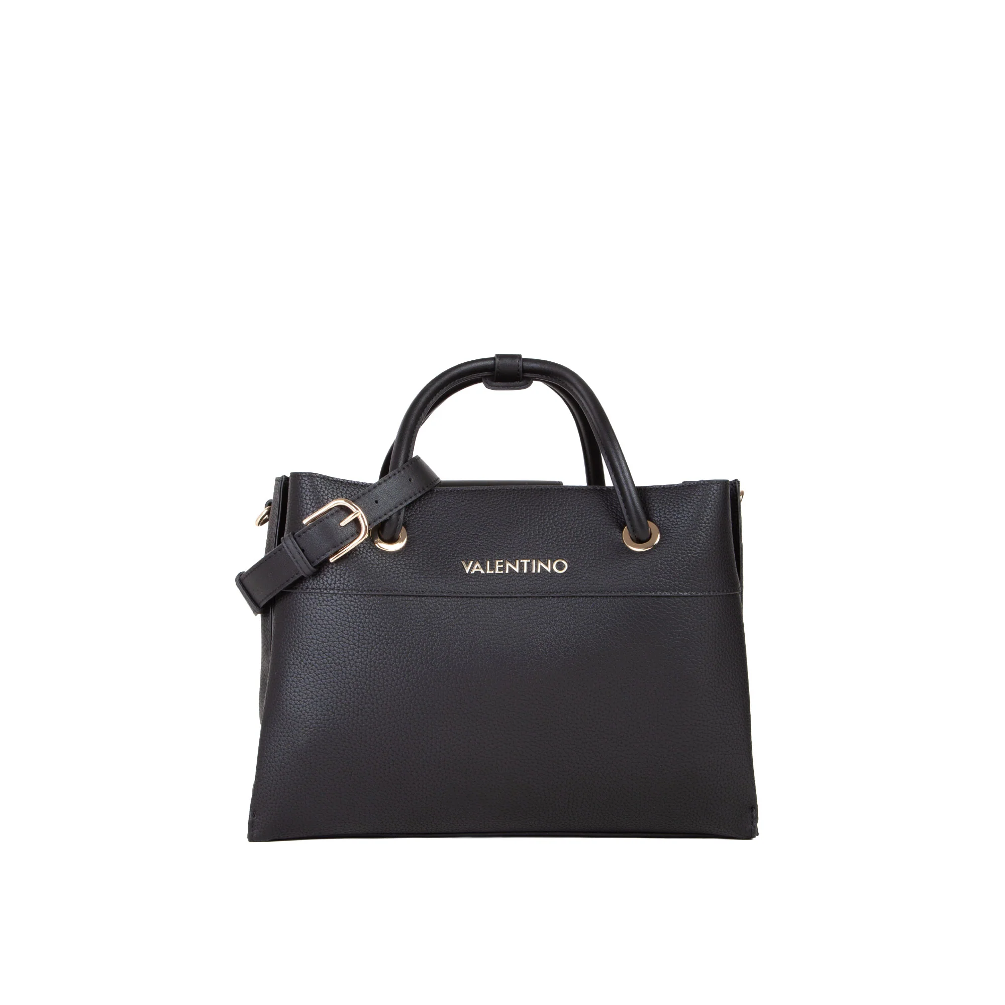 Borsa shopper Valentino donna Alexia nero