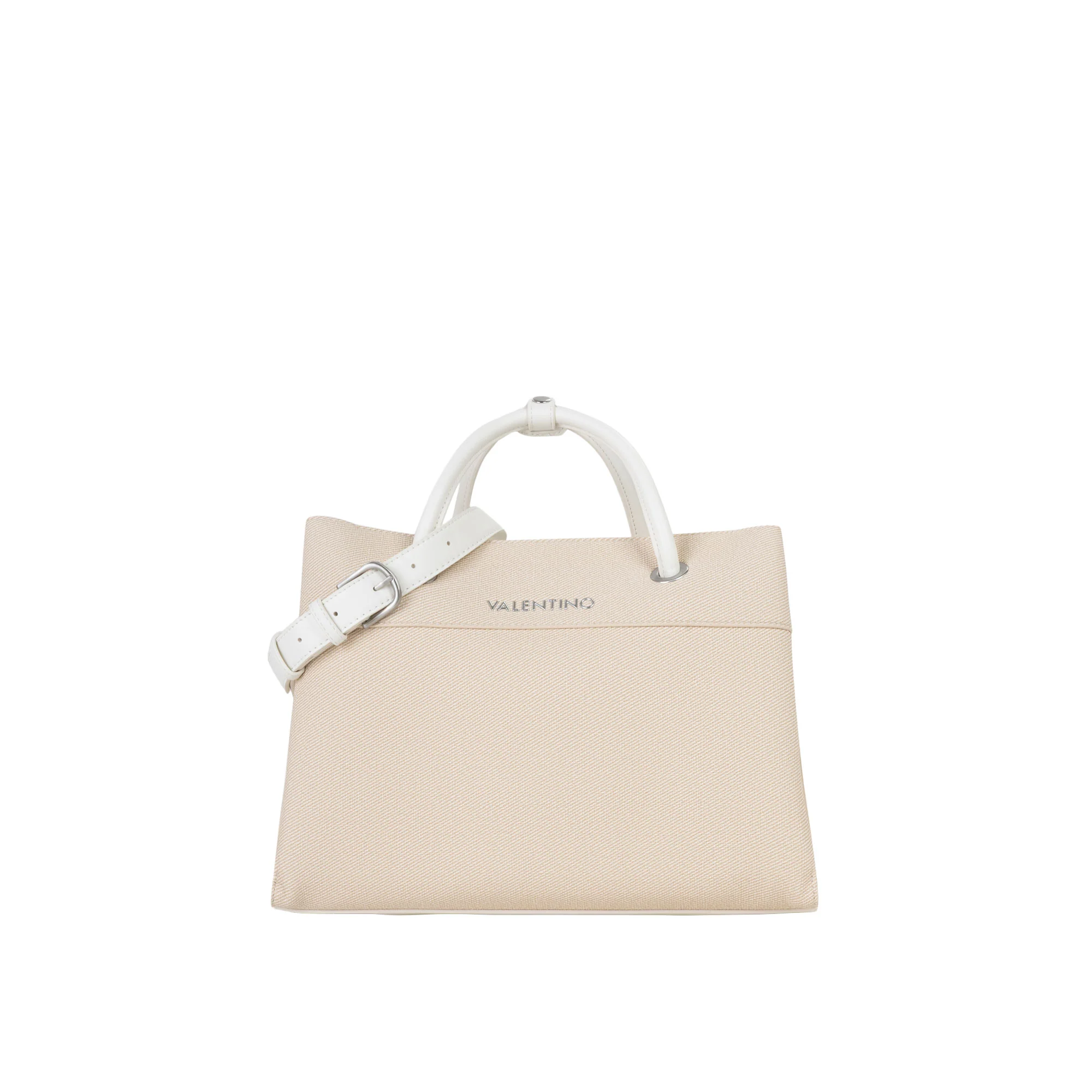 Borsa shopper Valentino donna Alexia Summer naturale/panna