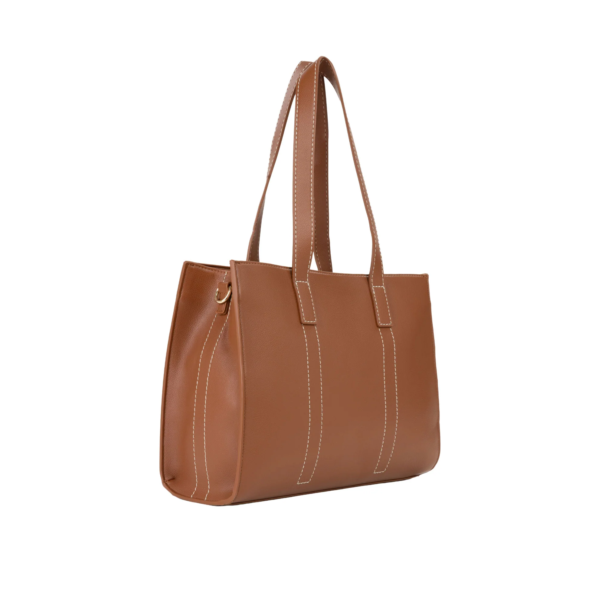 Borsa shopper big Valentino donna Aury RE cuoio - Image 4