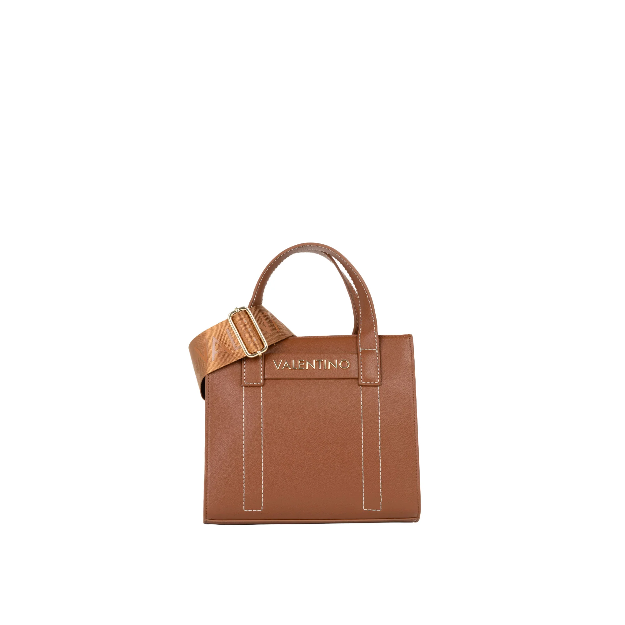 Borsa shopper small Valentino donna Aury RE cuoio - Image 2