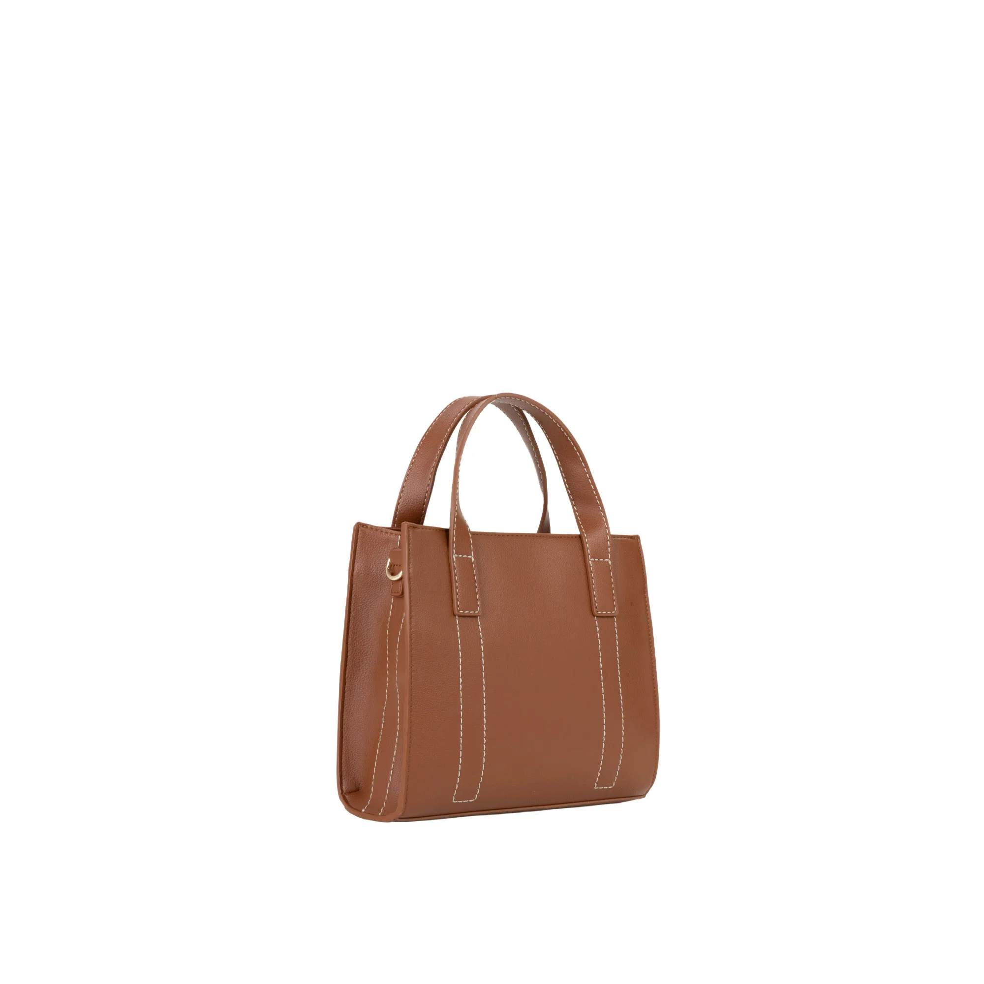 Borsa shopper small Valentino donna Aury RE cuoio - Image 4